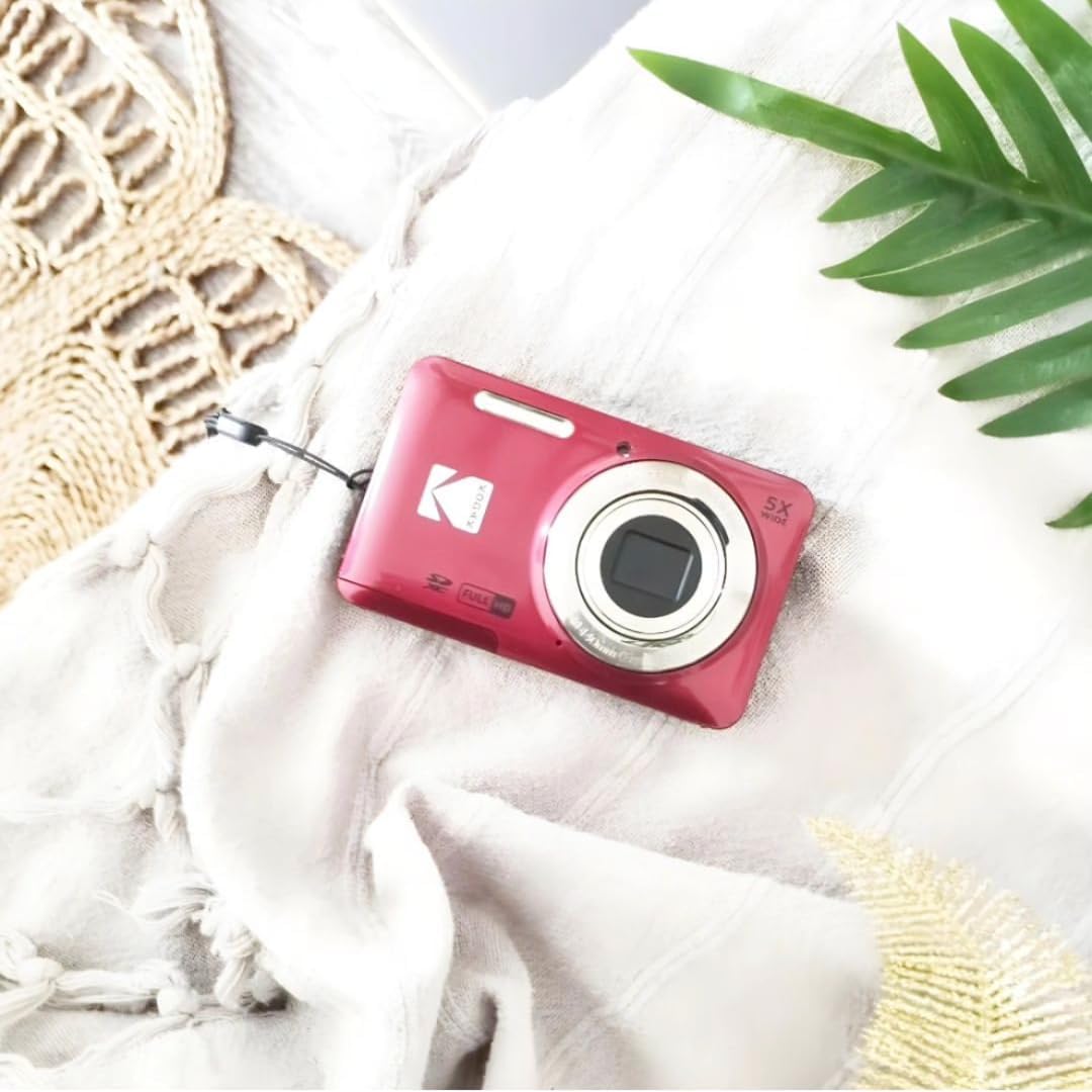 KODAK PIXPRO FZ55 - Cámara digital compacta de 16 MP, zoom óptico 5...