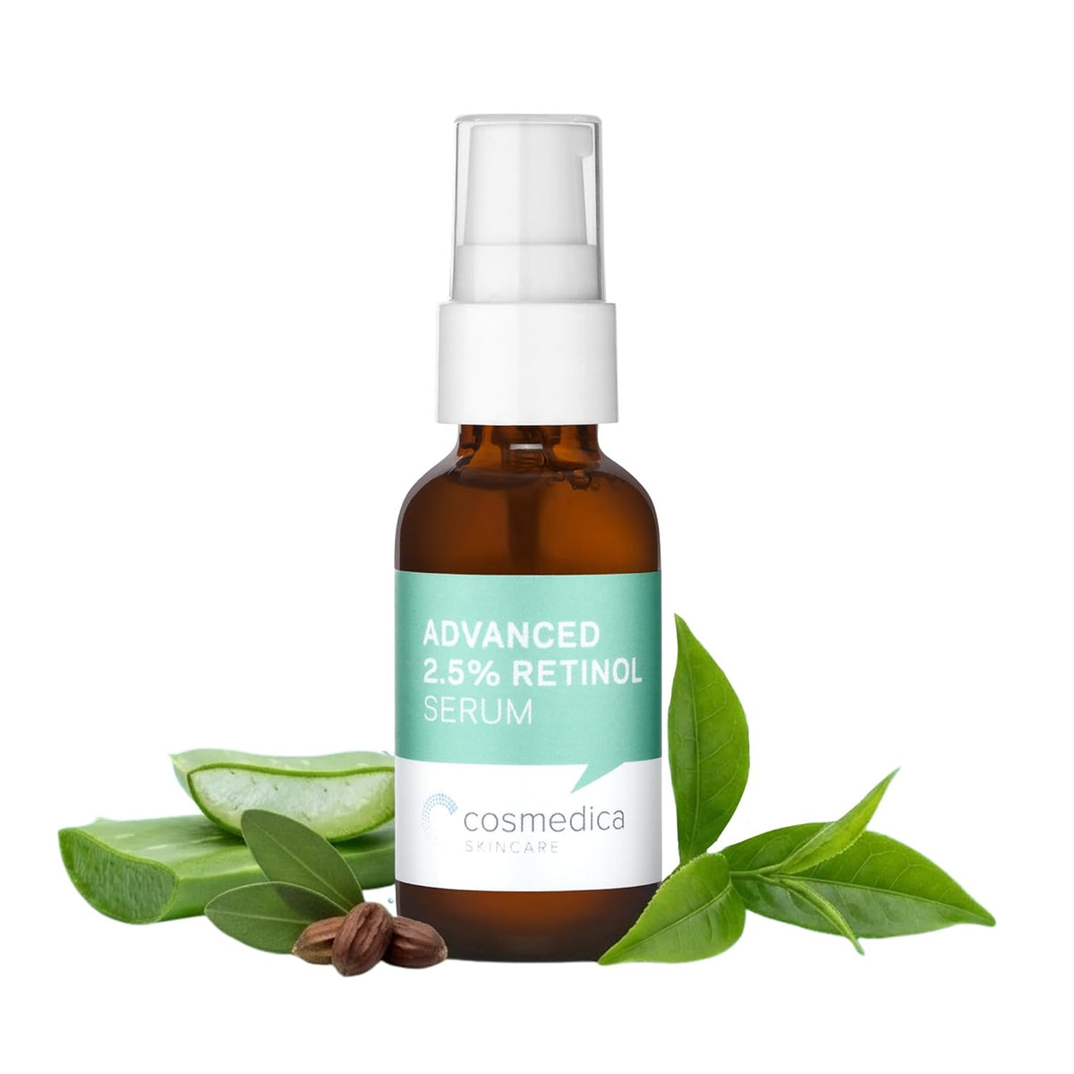 Cosmedica - Suero facial de retinol al 2.5% con ácido hialurónico y...