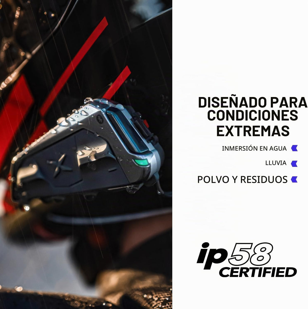 EXOCOM Link-1 Sistema de comunicación de casco de motocicleta inter...