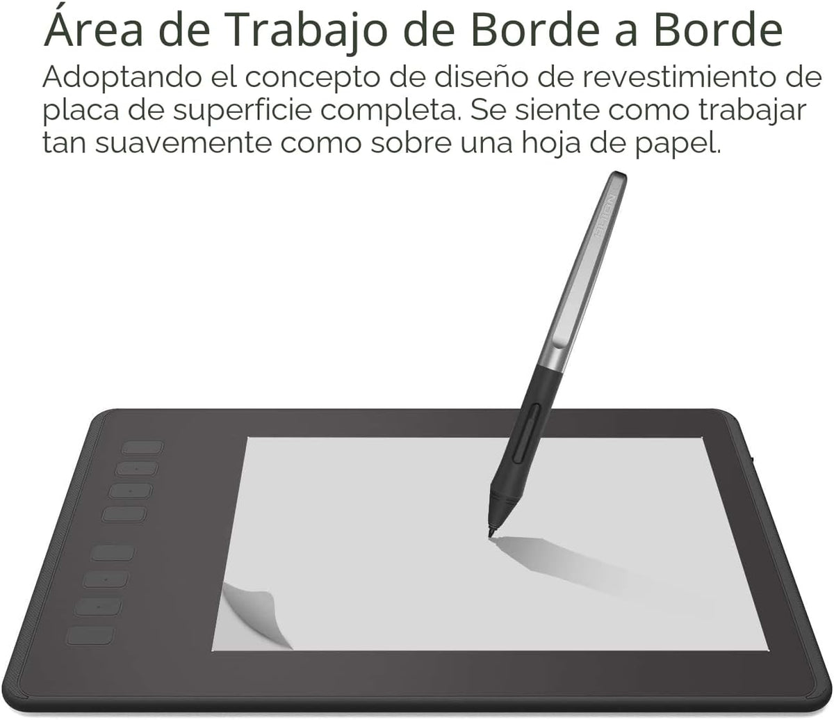 HUION Inspiroy H950P Tableta de dibujo de 8x5 pulgadas 8192 Presión...