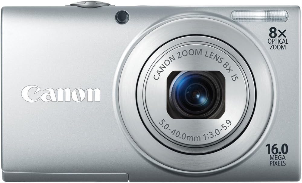 Canon PowerShot A4000 - Cámara digital de 16,0 MP con zoom óptico e...