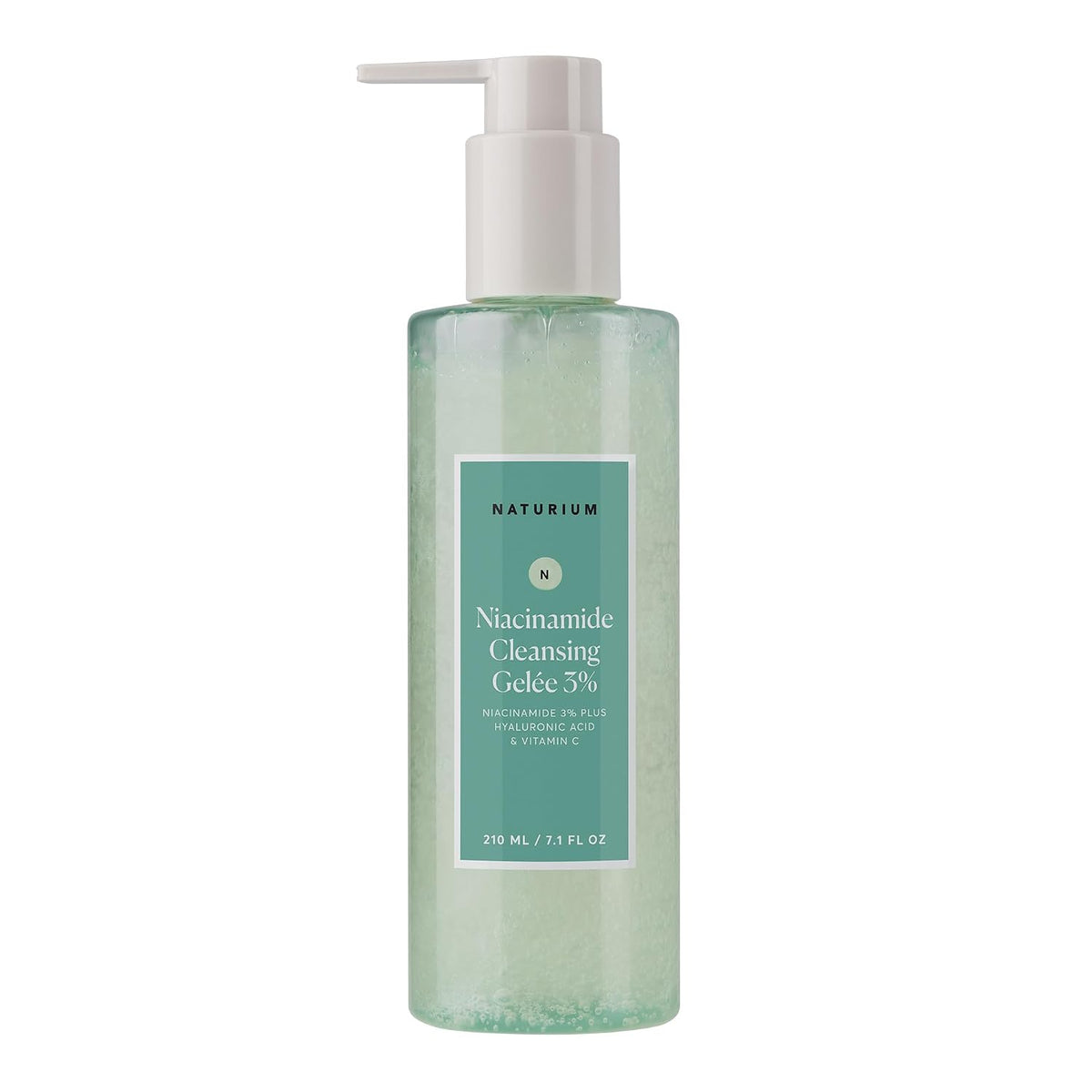 Gelée Limpiador de Niacinamida Naturium 3% Plus Ácido Hialurónico y...