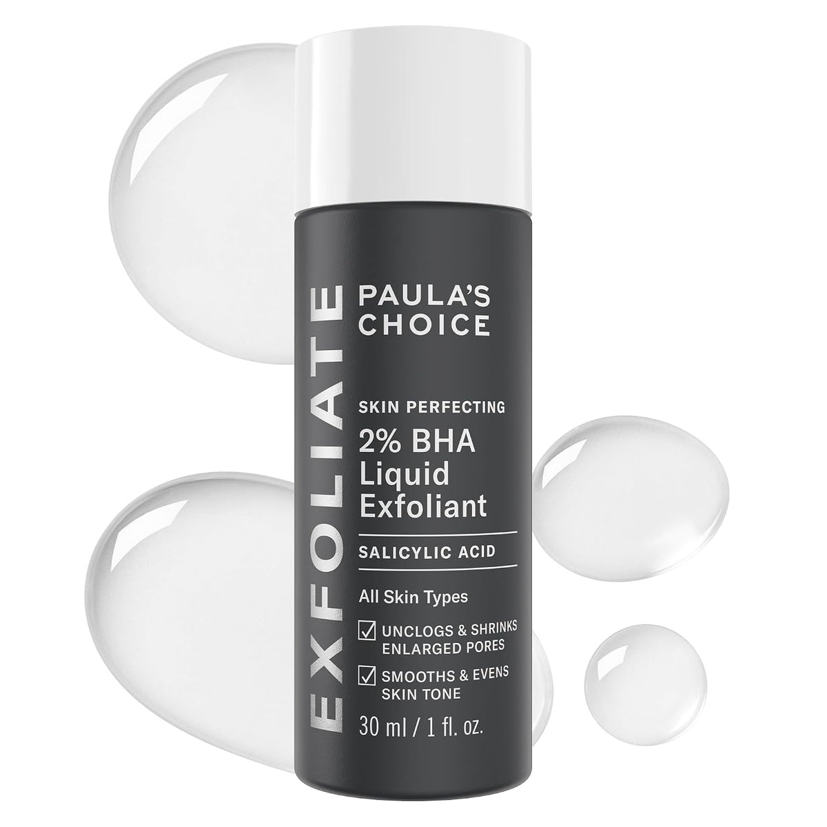 Paula's Choice SKIN PERFECTING 2% BHA Exfoliante líquido sin enjuag...