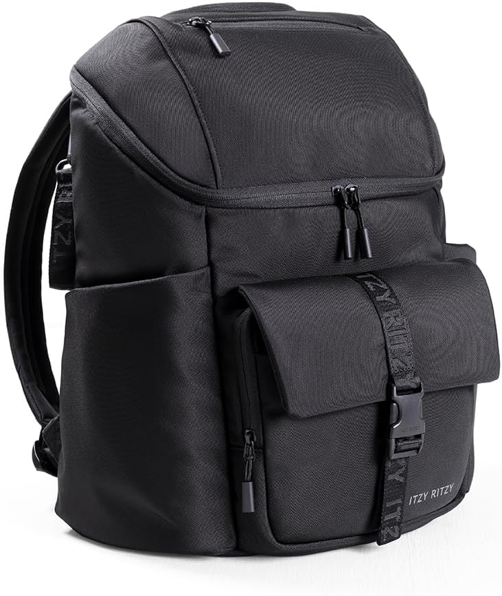 Mochila de cubo Itzy Ritzy Belong (Negro) | Cuenta con bolsillos ai...