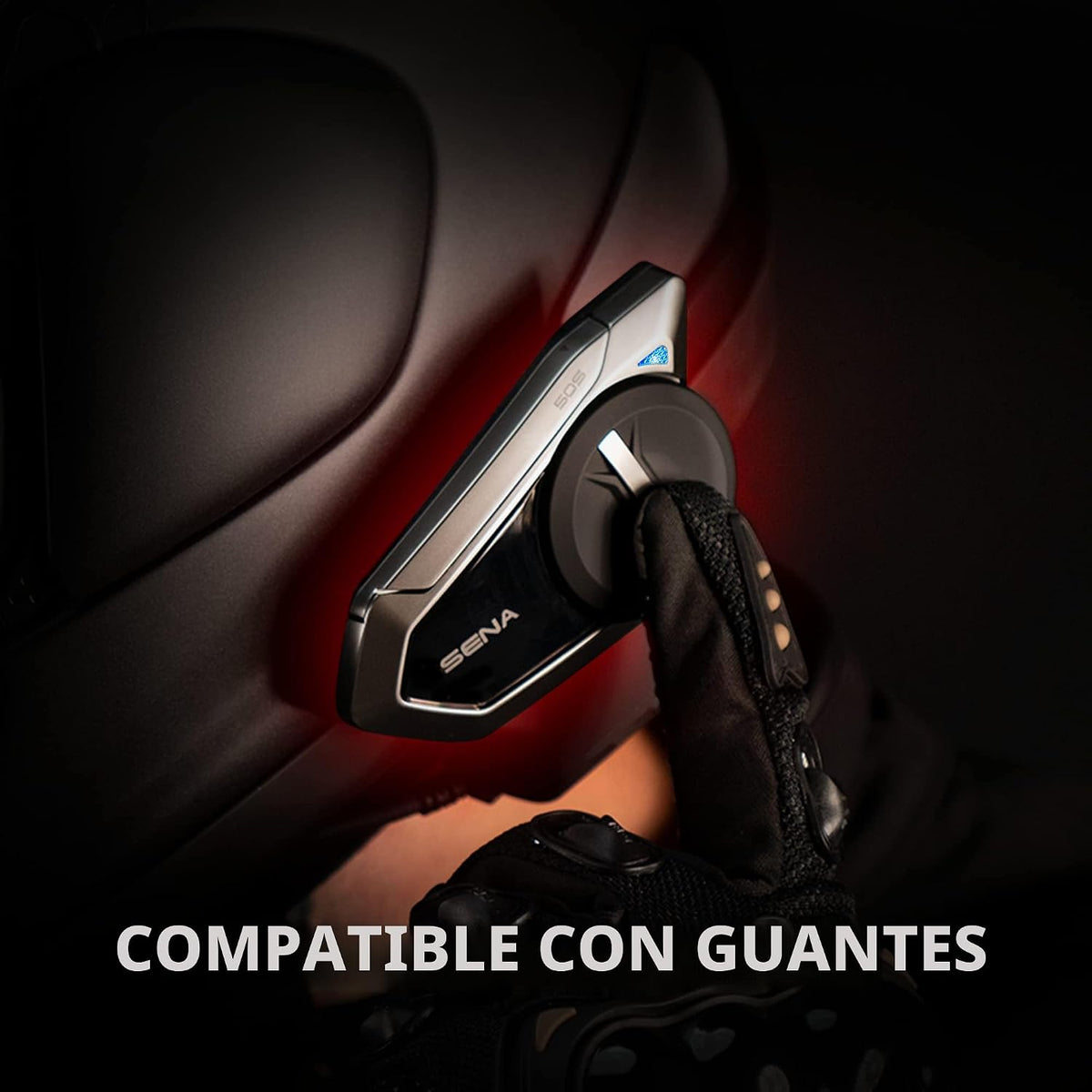 Sena 50S motocicleta Jog Dial Comunicación Bluetooth Auricular w\/s...