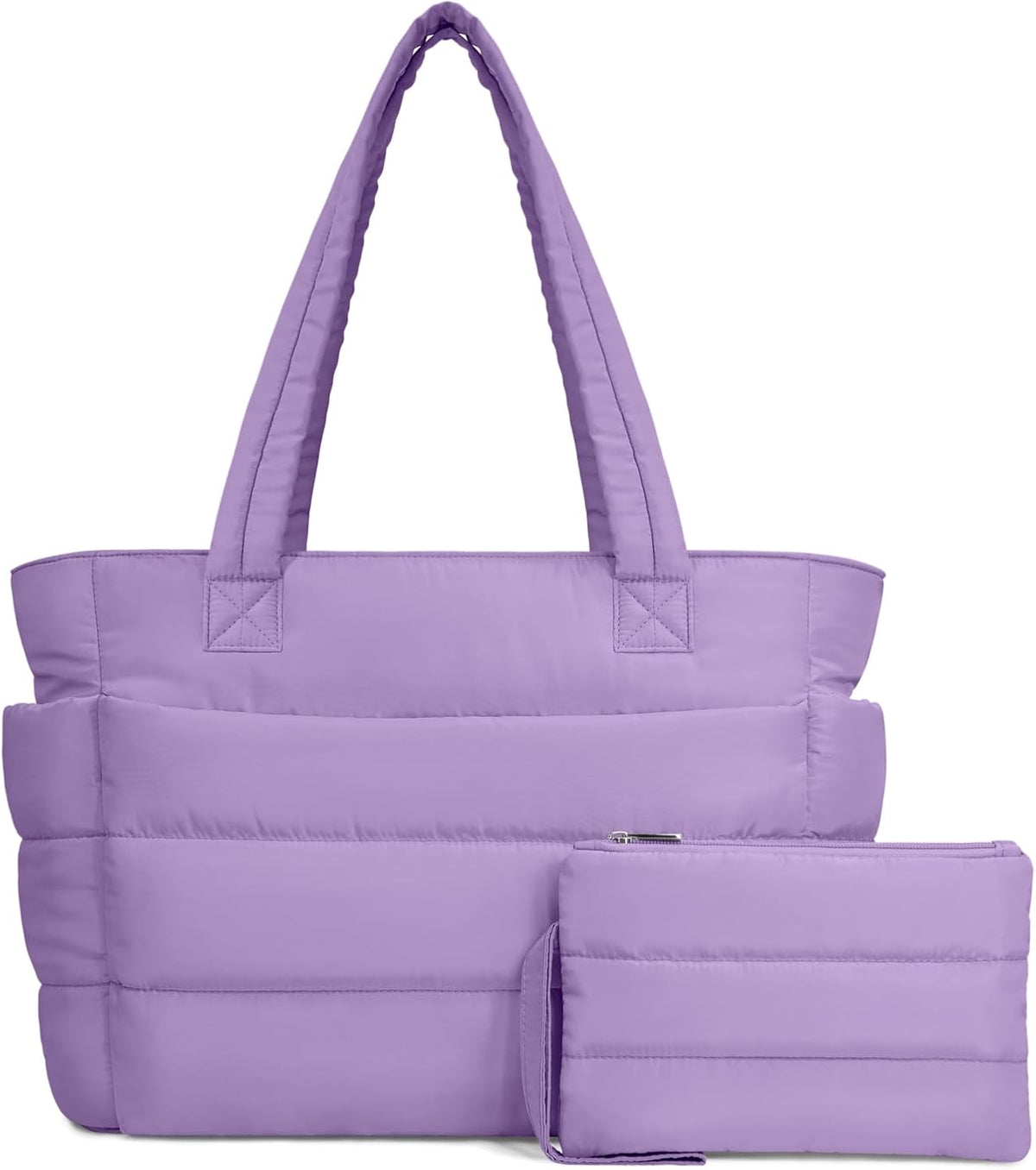 TOPDesign Bolsa Tote Acolchada para Mujer, Bolso de Mano Ligero Inf...