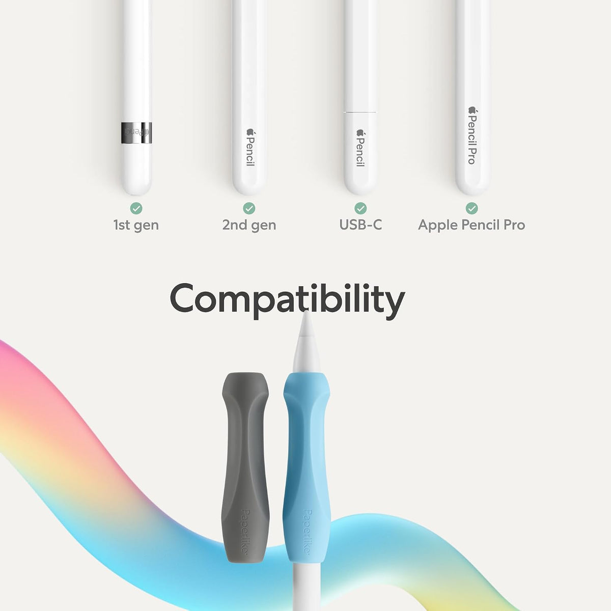Empuñaduras Paperlike® para Apple Pencil de 1.ª y 2.ª generación, U...