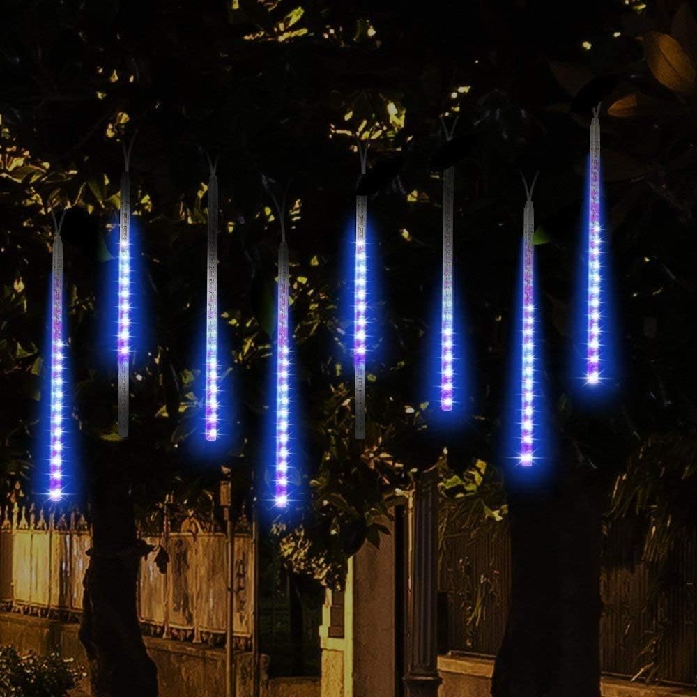 Weepong Luces de lluvia con certificación UL, luces de lluvia de me...