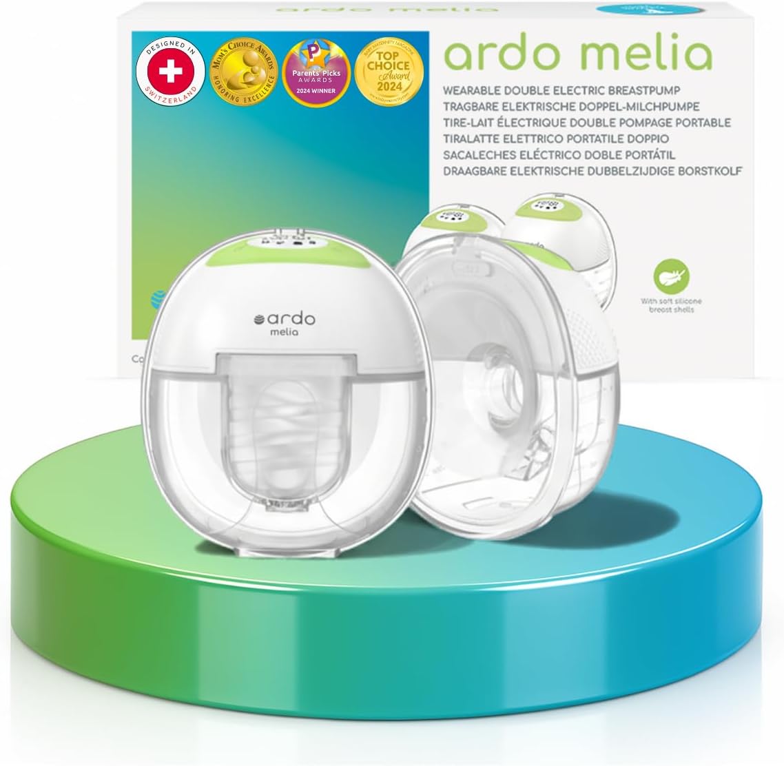 Ardo Melia - Extractor de leche manos libres portátil, grado hospit...