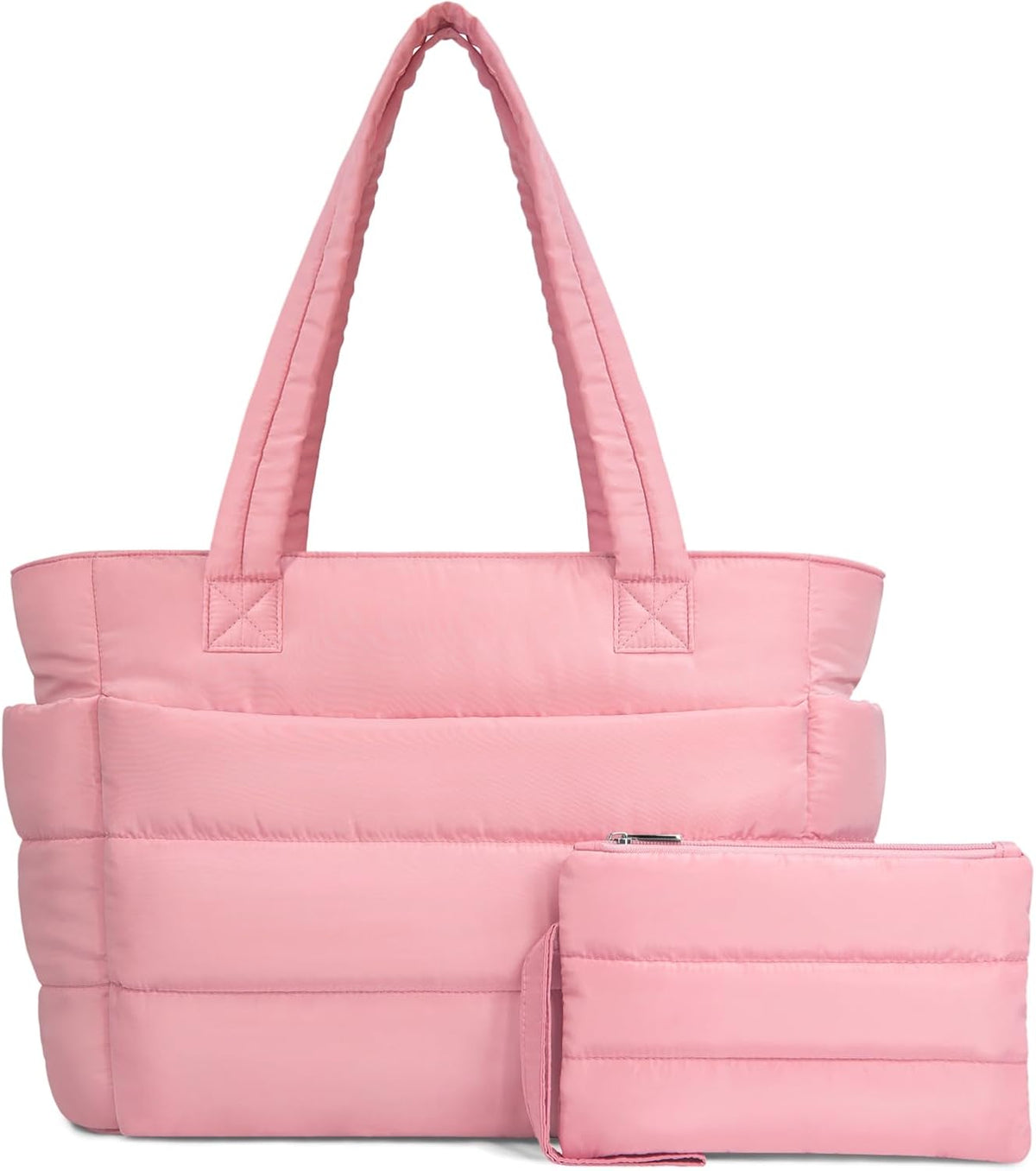 TOPDesign Bolsa Tote Acolchada para Mujer, Bolso de Mano Ligero Inf...