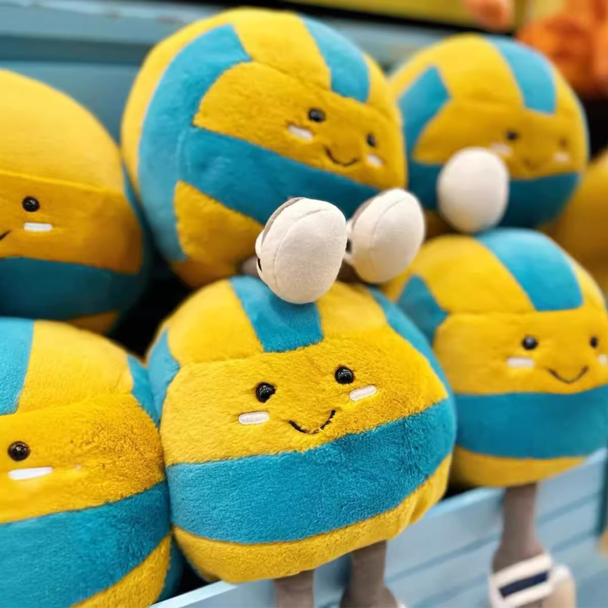 MUALML Cosas Lindas de Voleibol Cojín Deportivo Suave, Divertidos R...