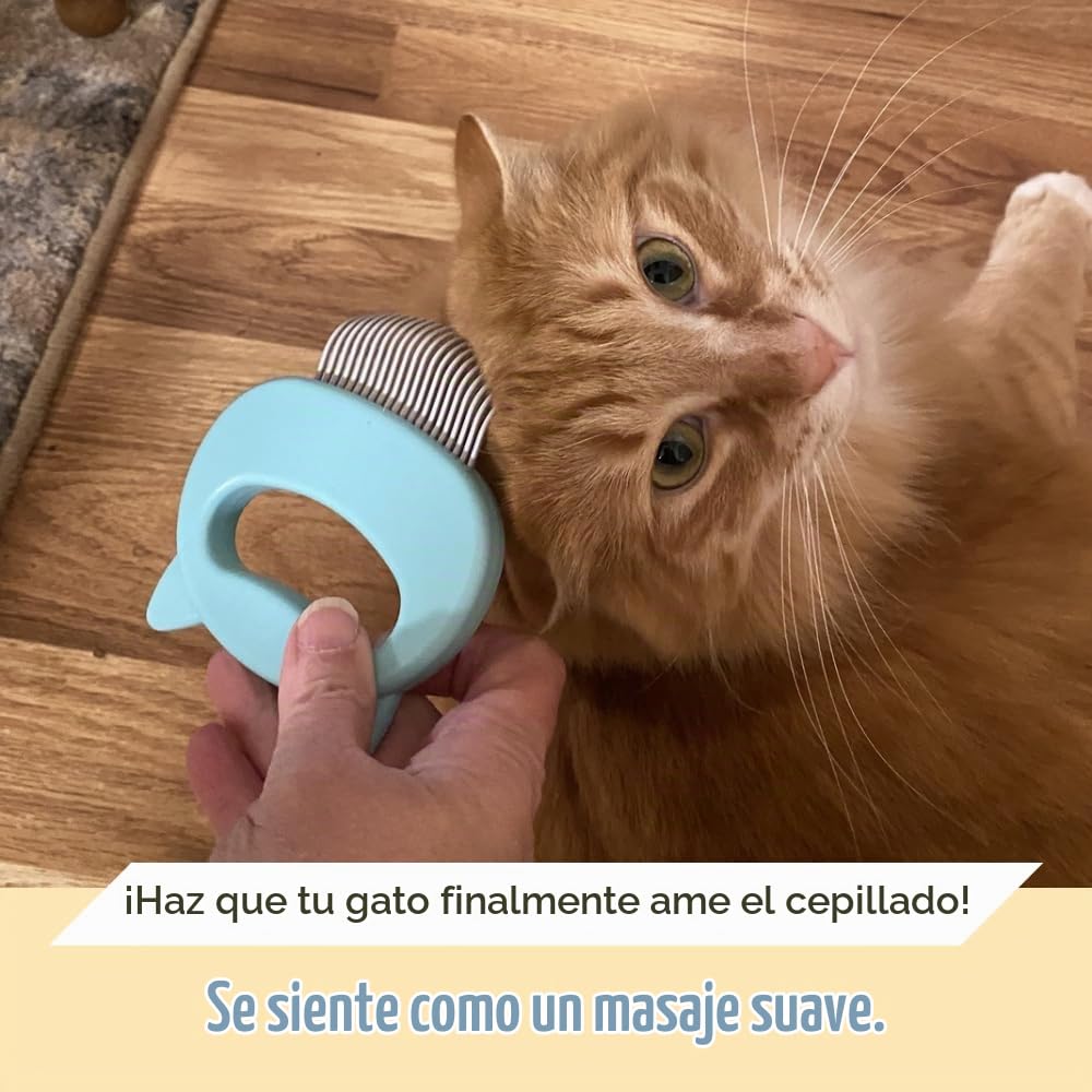 Leo's Paw El Peine de Concha de Masaje Original para Eliminació...