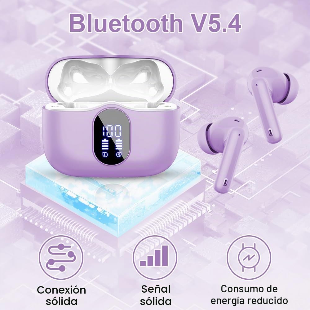 Auriculares inalámbricos verdaderos Auriculares Bluetooth Auricular...