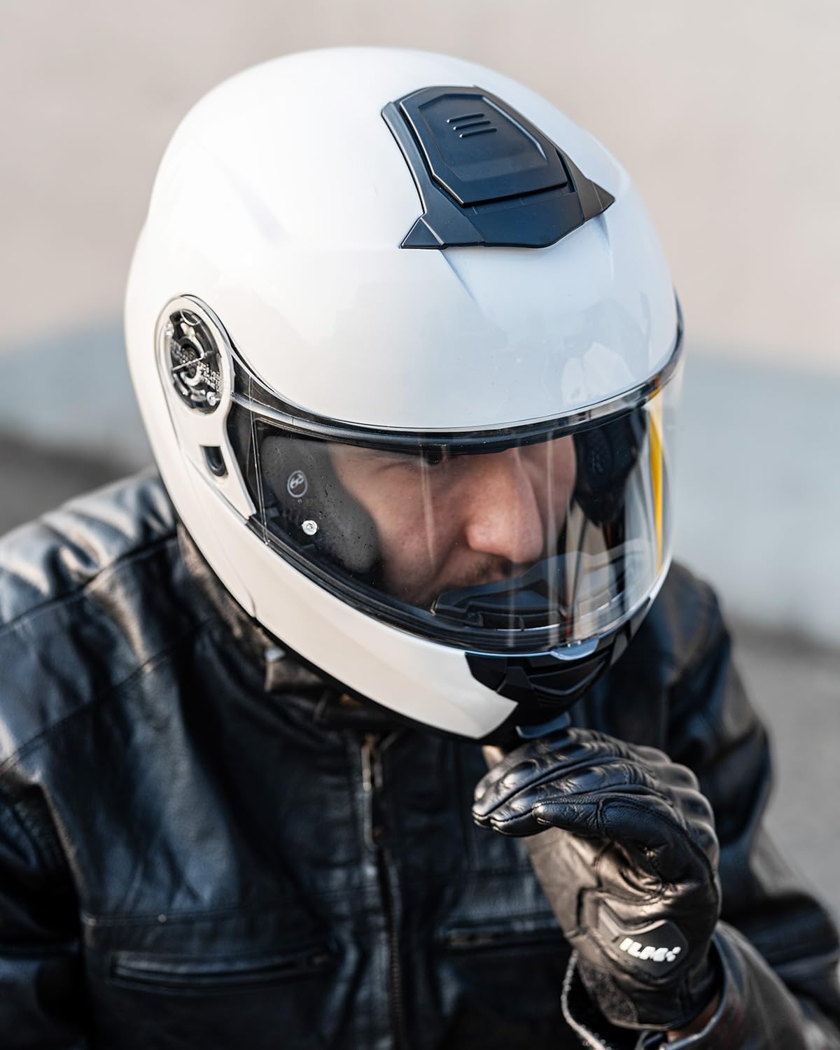 ILM 159BT - Casco de motocicleta modular Bluetooth con intercomunic...