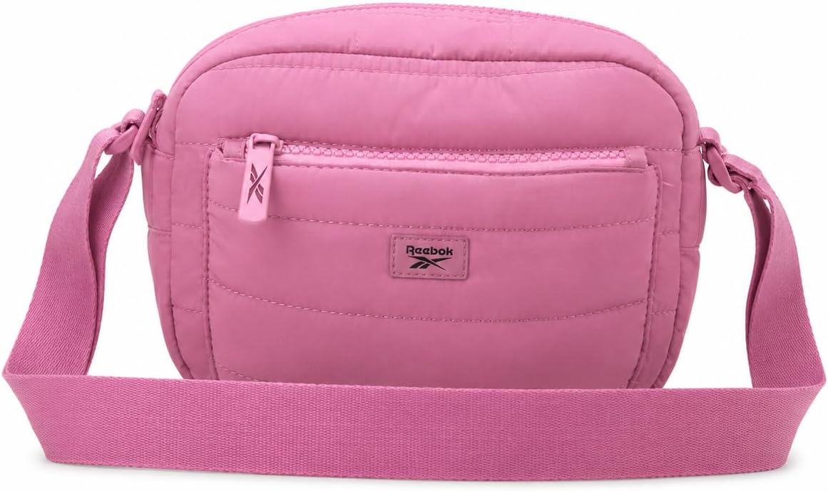 Reebok Bolsos cruzados para mujer, bolso ligero para teléfono celul...