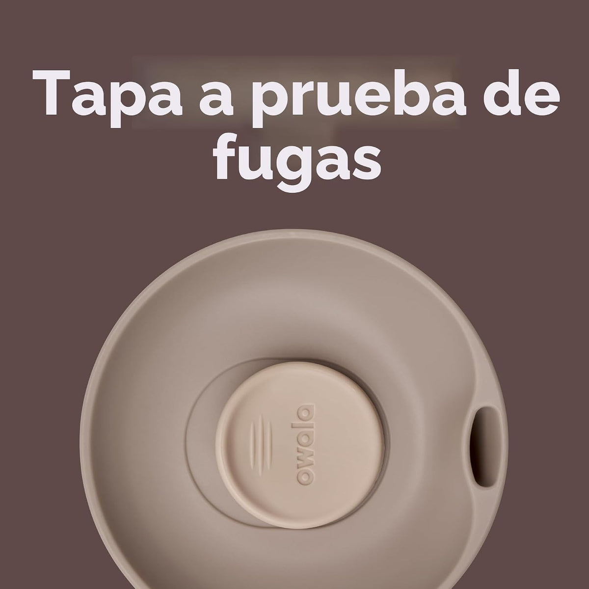 Owala SmoothSip Slider - Vaso de café aislado de acero inoxidable,...