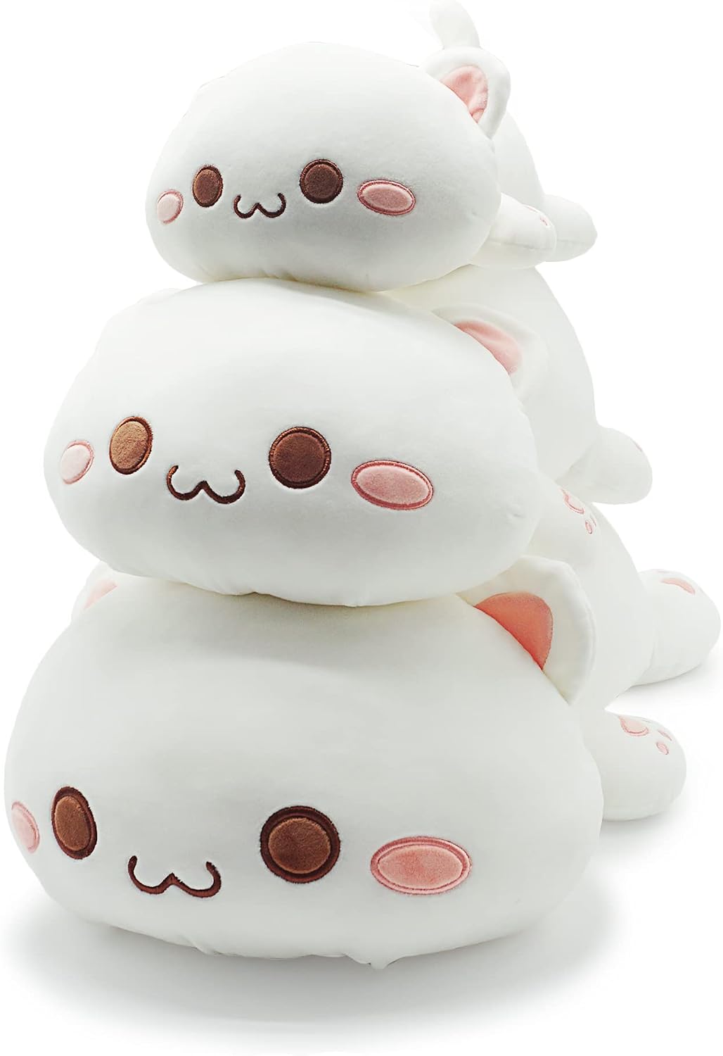 Onsoyours - Lindo juguete de peluche de gatito de 25.5" animal...