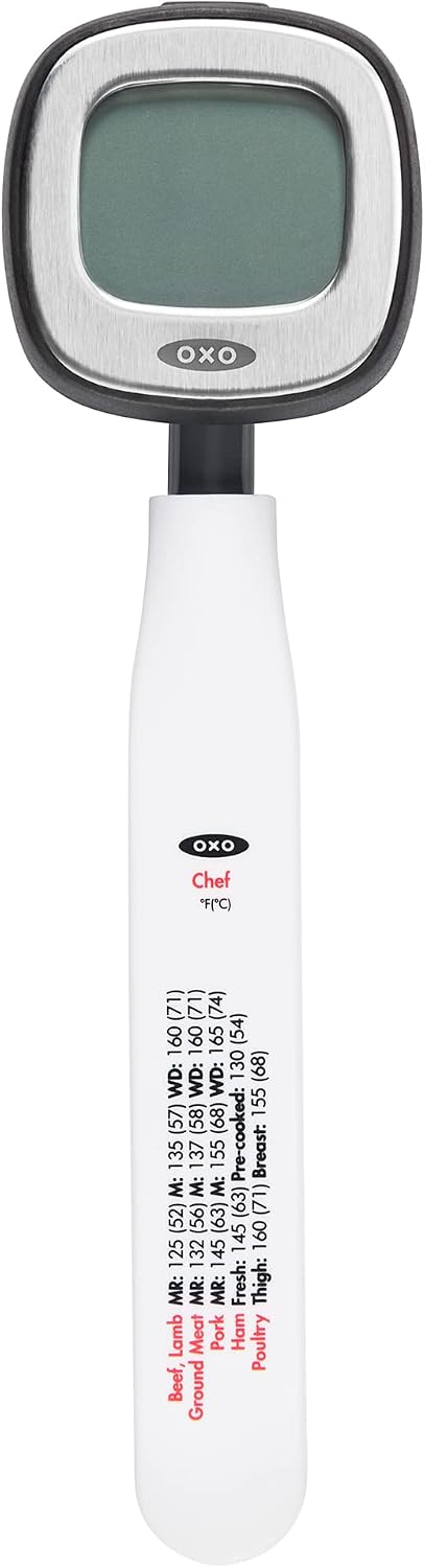 Termómetro digital de lectura instantánea de precisión para chef OX...
