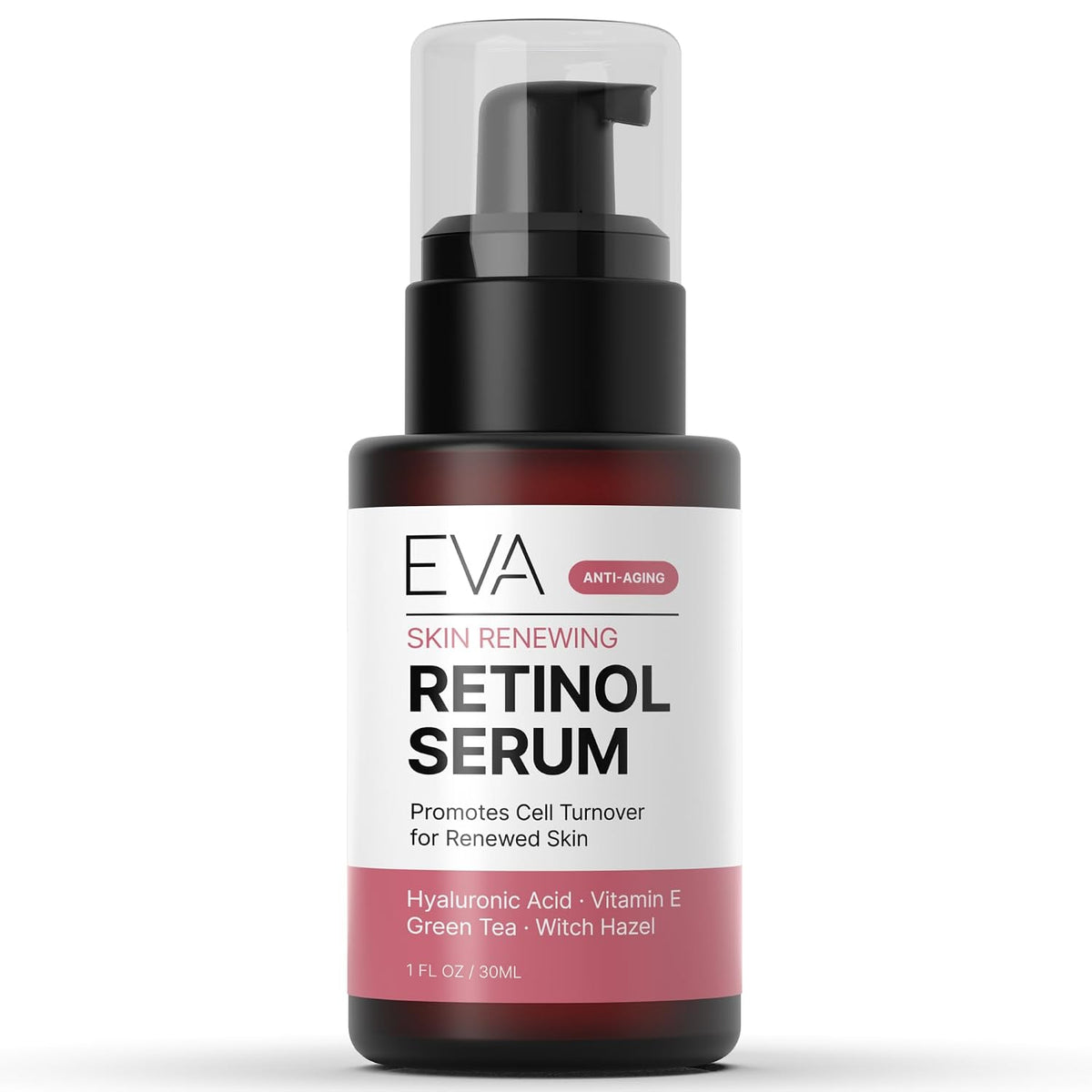 Suero de retinol para cara con ácido hialurónico y vitamina E - Par...
