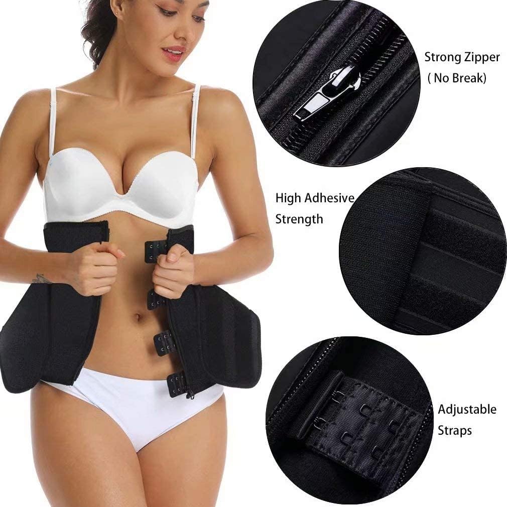 HOPLYNN Corsé de Neopreno para Entrenamiento de Cintura con Sudorac...