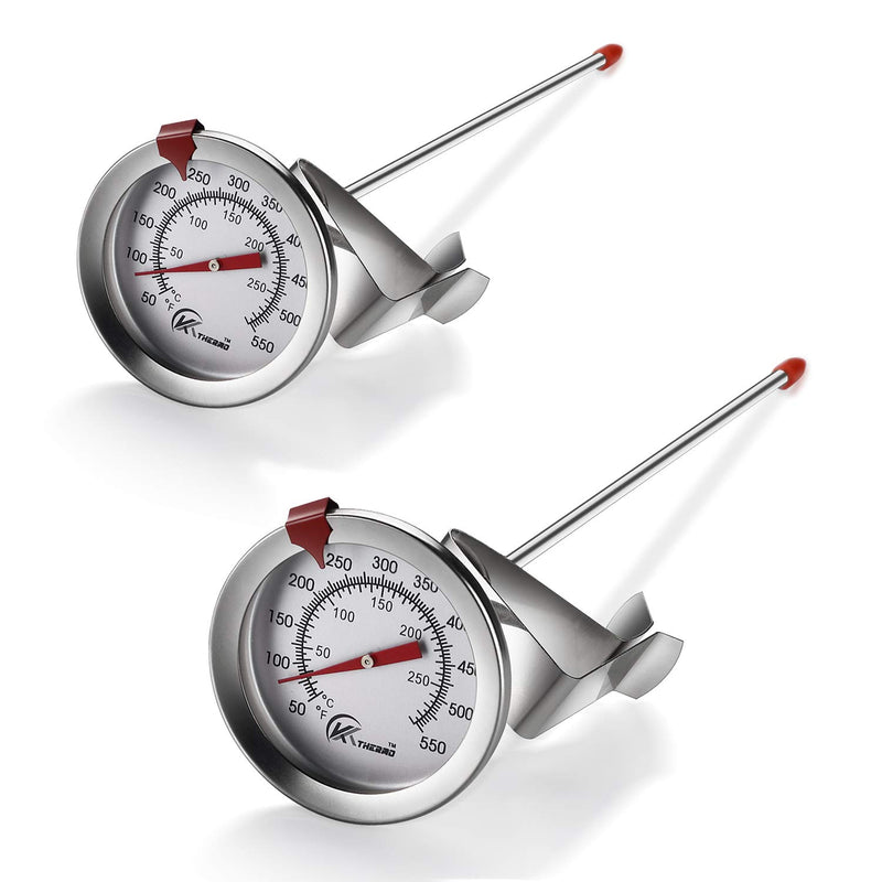 KT THERMO Termómetro para freír con lectura instantánea, termómetro...