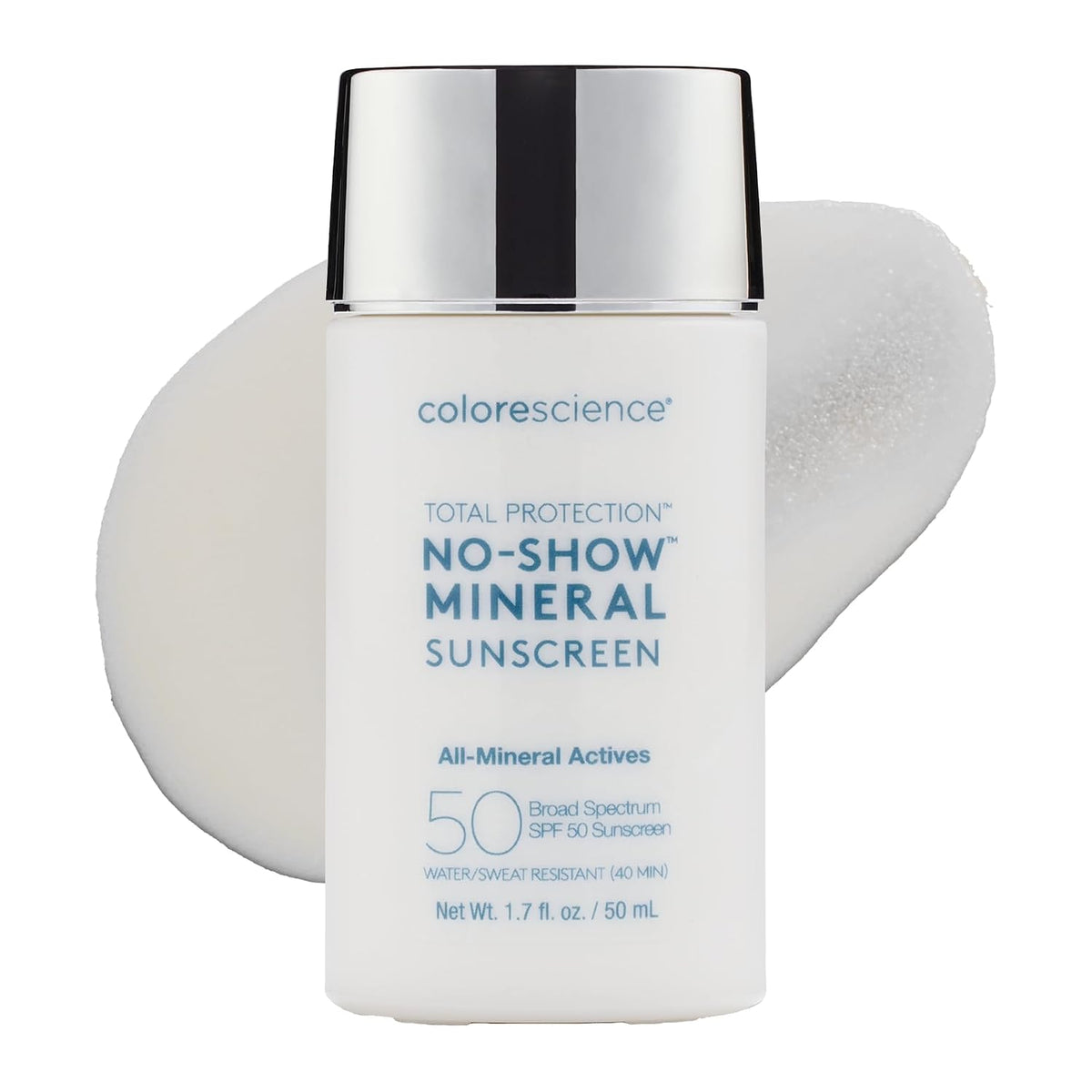 Colorescience, protector solar mineral invisible, SPF 50, 1,7 onzas...