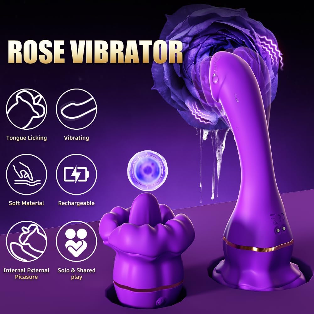 Vibrador de punto G, vibrador de empuje con 8 modos de vibración, e...