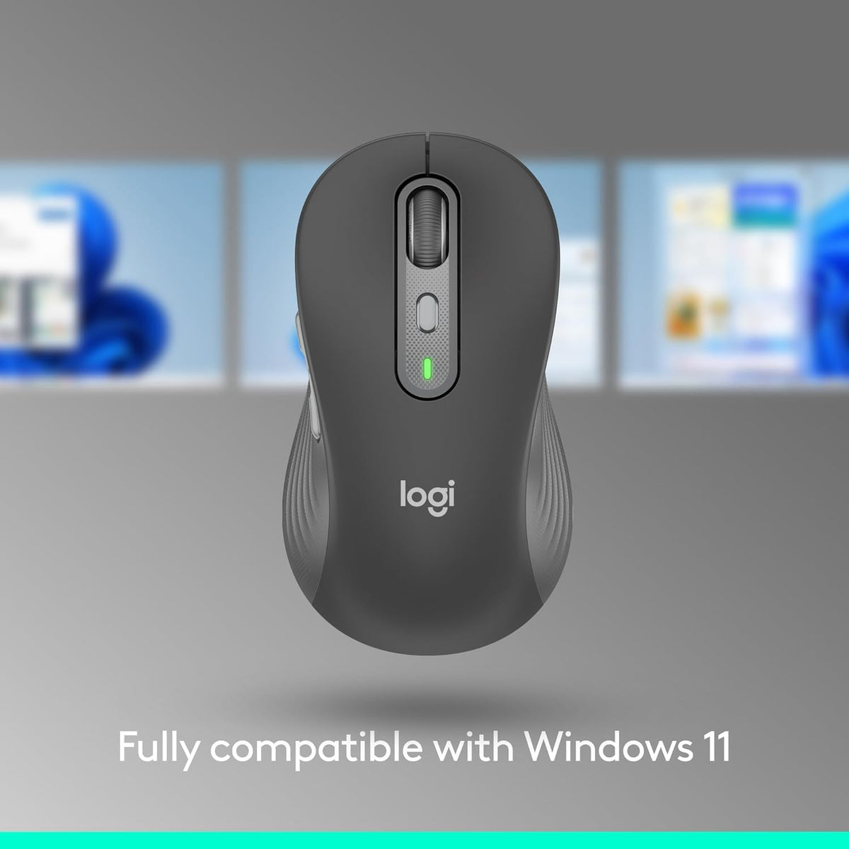Logitech Signature Plus M750 - Mouse inalámbrico para manos pequeña...