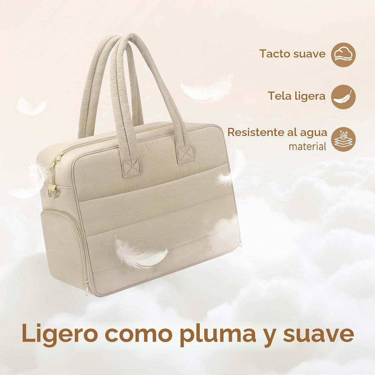Bolsa para extractor de leche materna con bolsillo aislado para enf...