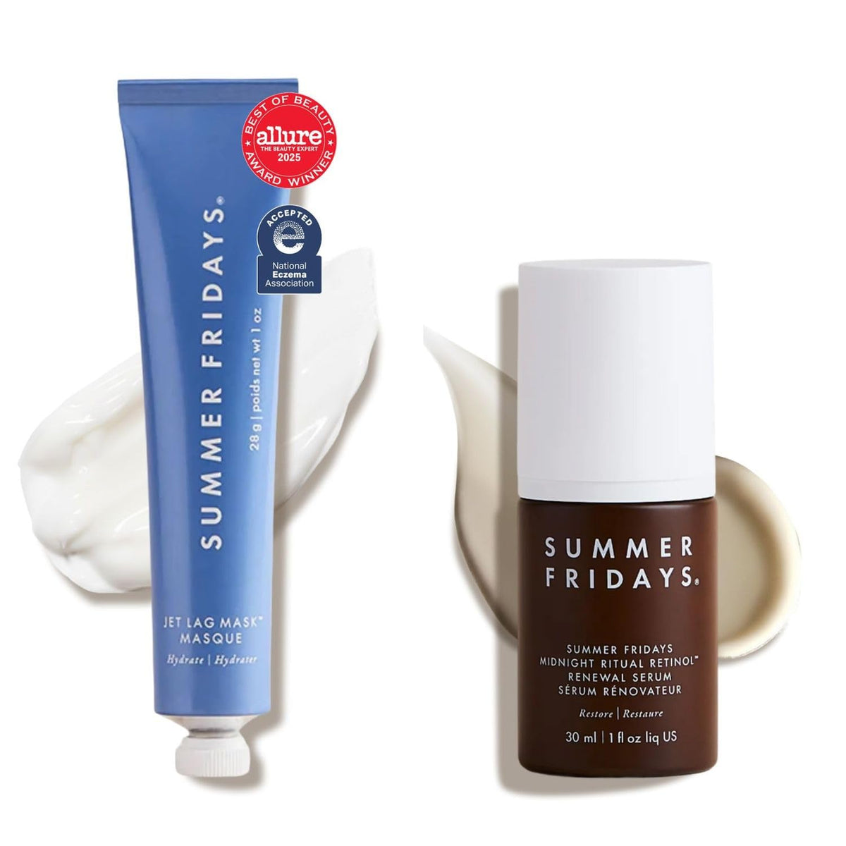Summer Fridays Evening Duo, juego de cuidado de la piel de tamaño d...