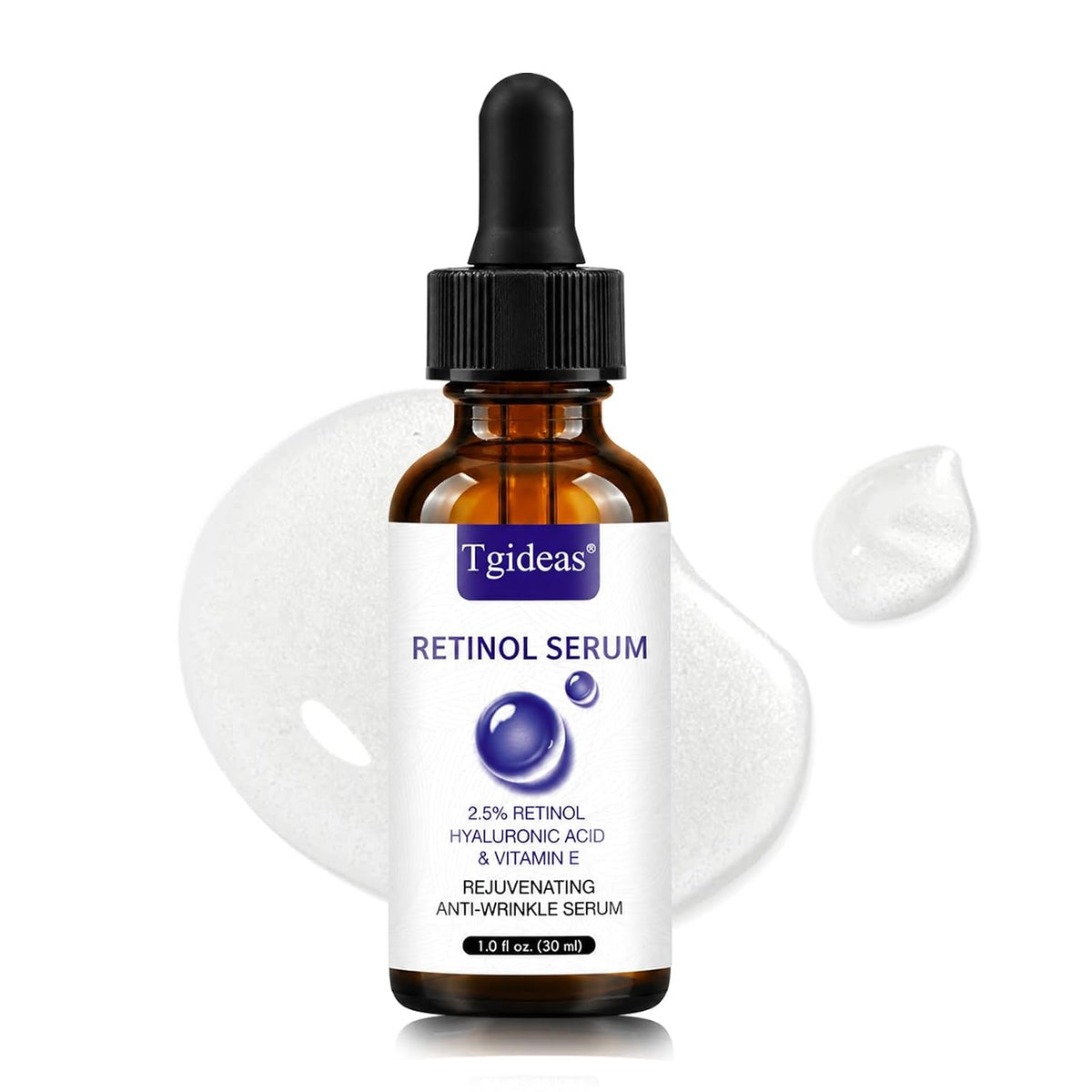 Tgideas Retinol Serum 2.5% \u2013 Suero facial antiedad con ácido h...