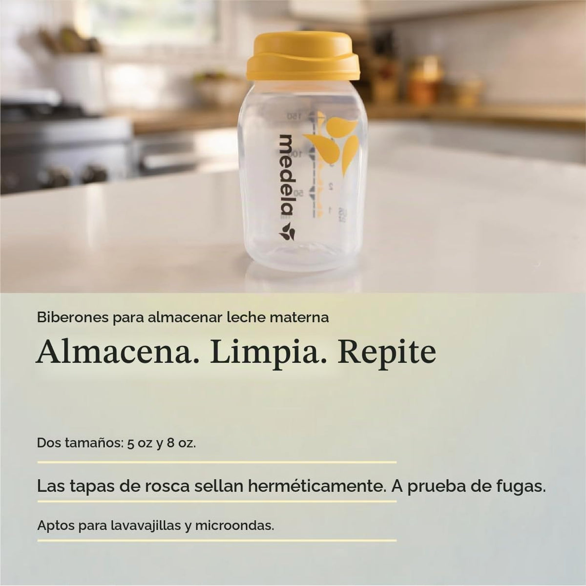 Medela Juego de almacenamiento de leche materna todo en uno, baby s...