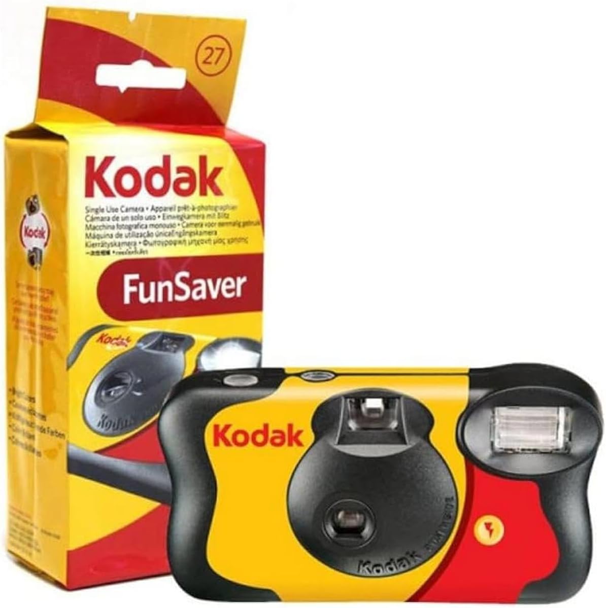 Kodak Funsaver - Cámara de película de uso único (paquete de 2) | P...