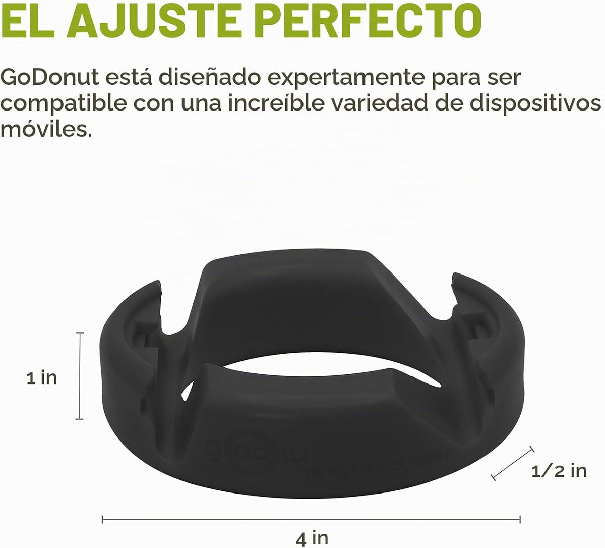 GoDonut Soporte para teléfono original - Soporte para teléfono celu...