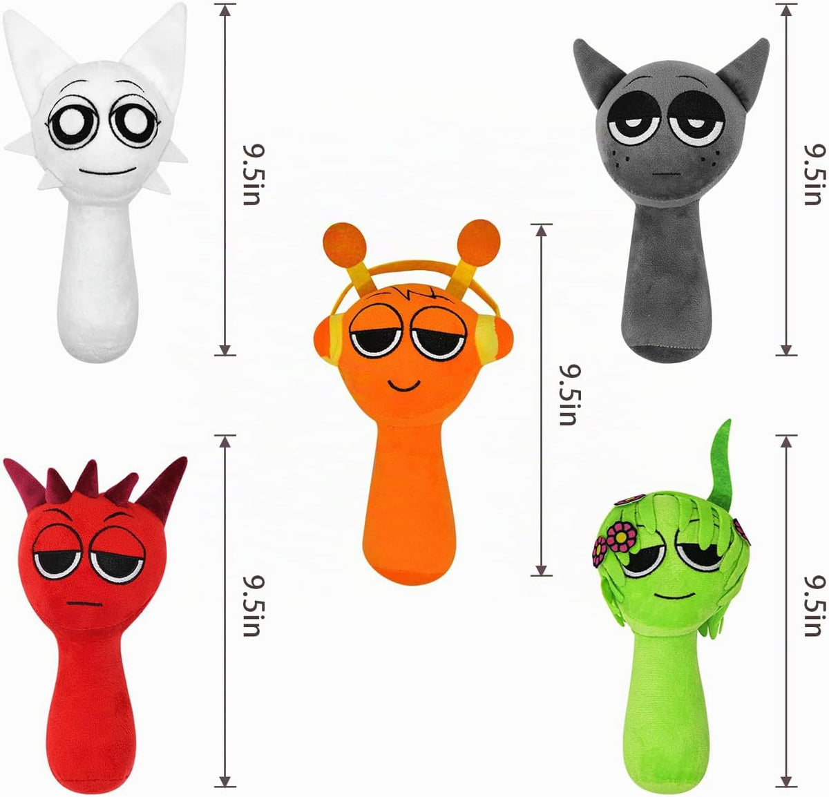 Sprunki - Muñecos de peluche, suaves y divertidos, para fanáticos y...