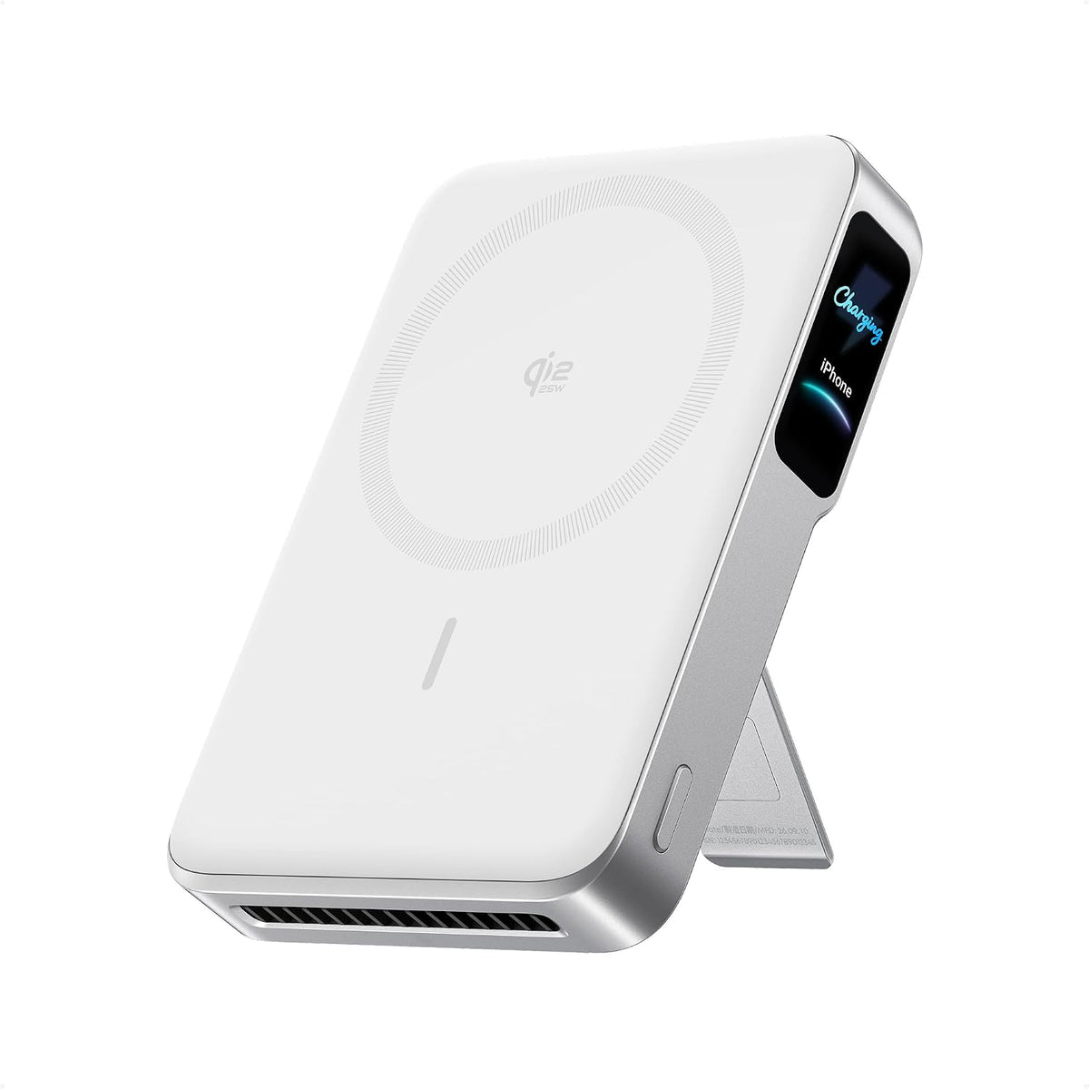 Anker MagGo 2 Pro Power Bank, cargador portátil Qi2.2 25W 10,000mAh...