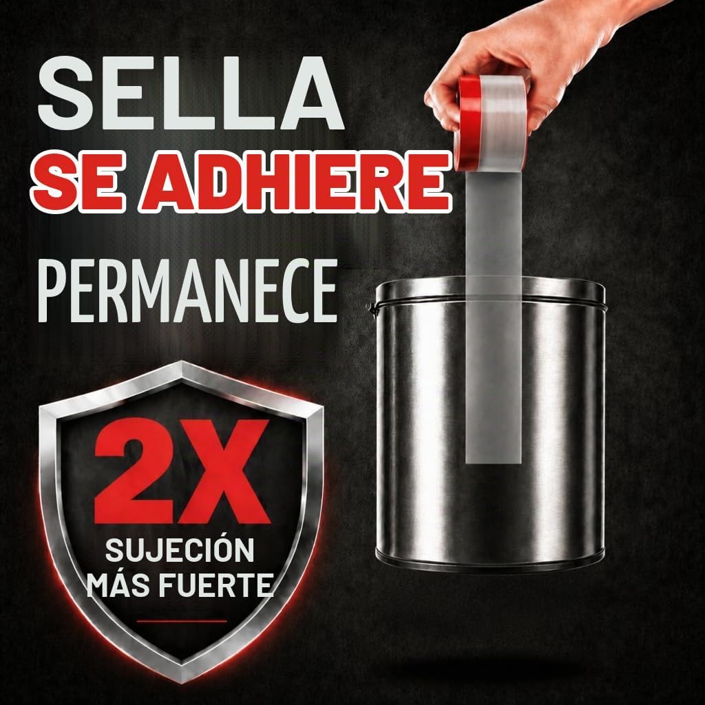 Brandzini Tira de sellado transparente para puertas y ventanas, tap...