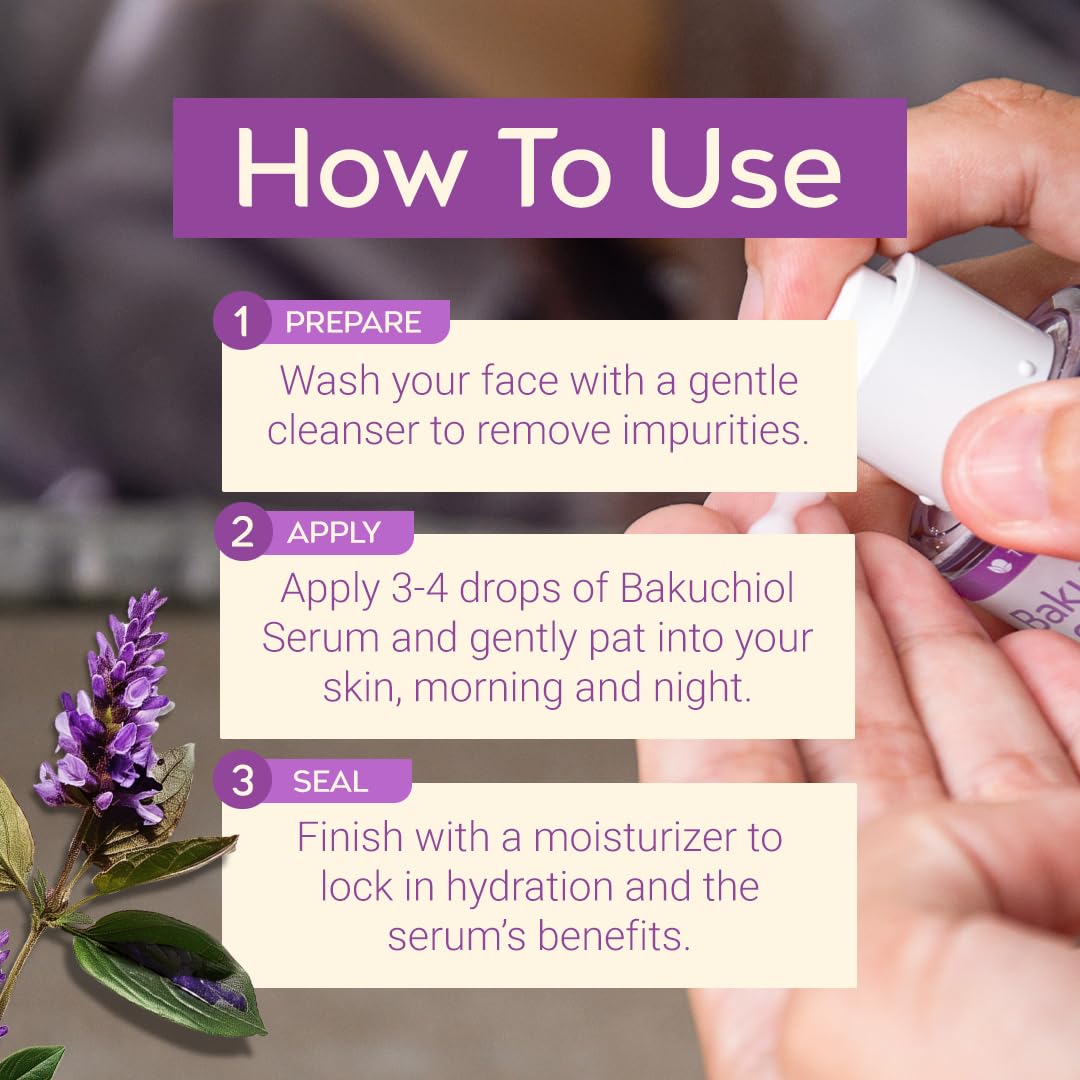 Tree To Tub Bakuchiol - Suero alternativo de retinol suave para la...