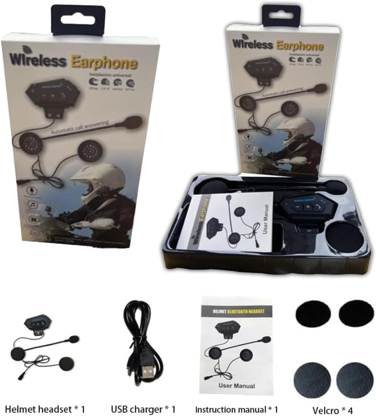 Casco de motocicleta Bluetooth modular, NVSIO, con aprobación DOT F...