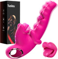 Tuaieu - Vibrador 3 en 1 para parejas, juguetes sexuales para mujer...