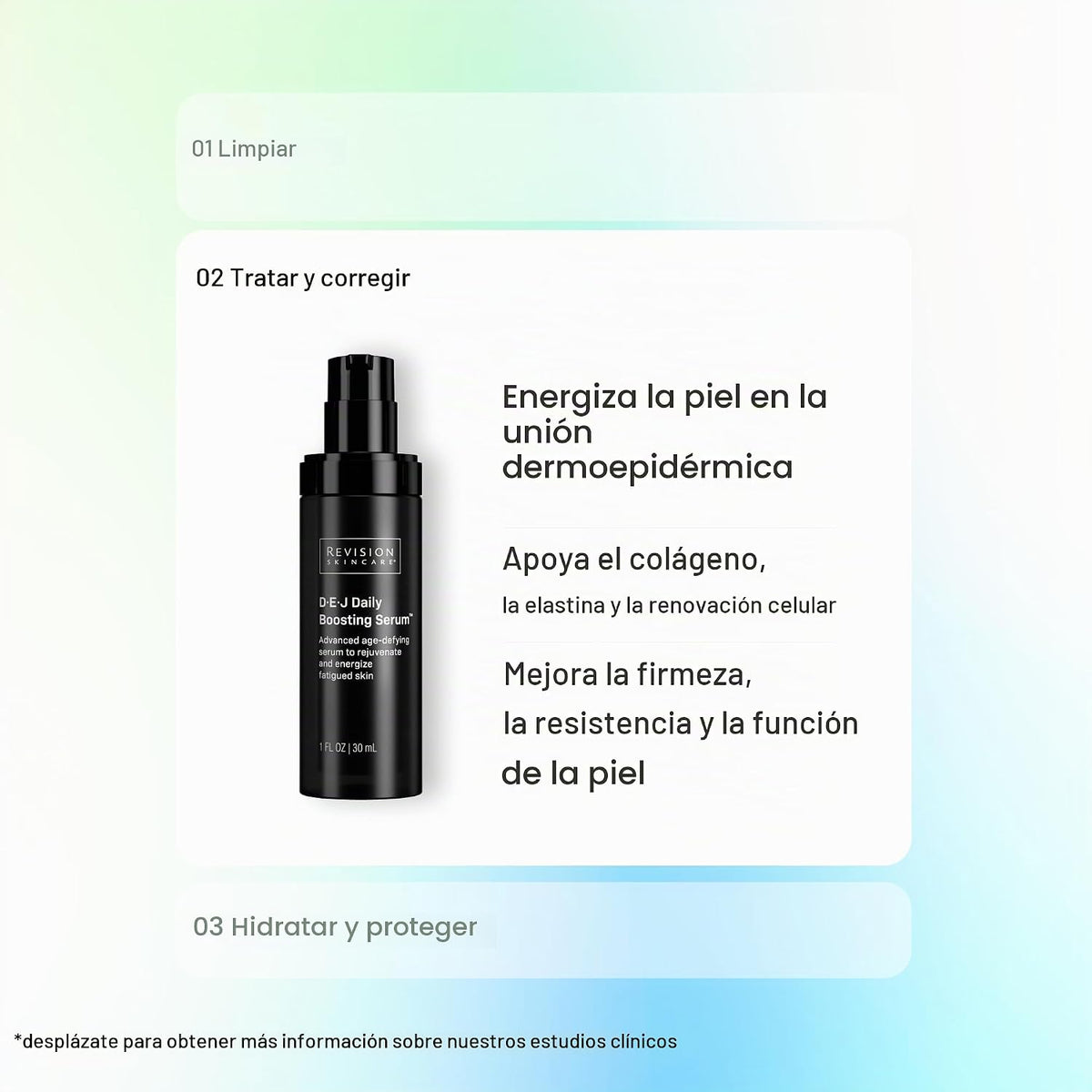 Revision Skincare D·E·J Daily Boosting Serum™, suero antienvejecimi...
