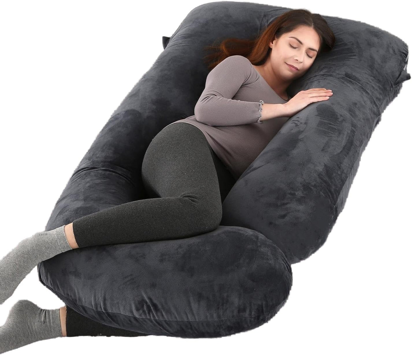 ALLOPERA Almohada de embarazo en forma de U - Almohada de maternida...