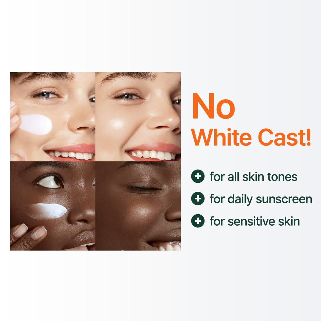 PURITO Protector solar coreano SPF 50 para pieles sensibles, 2.02 f...