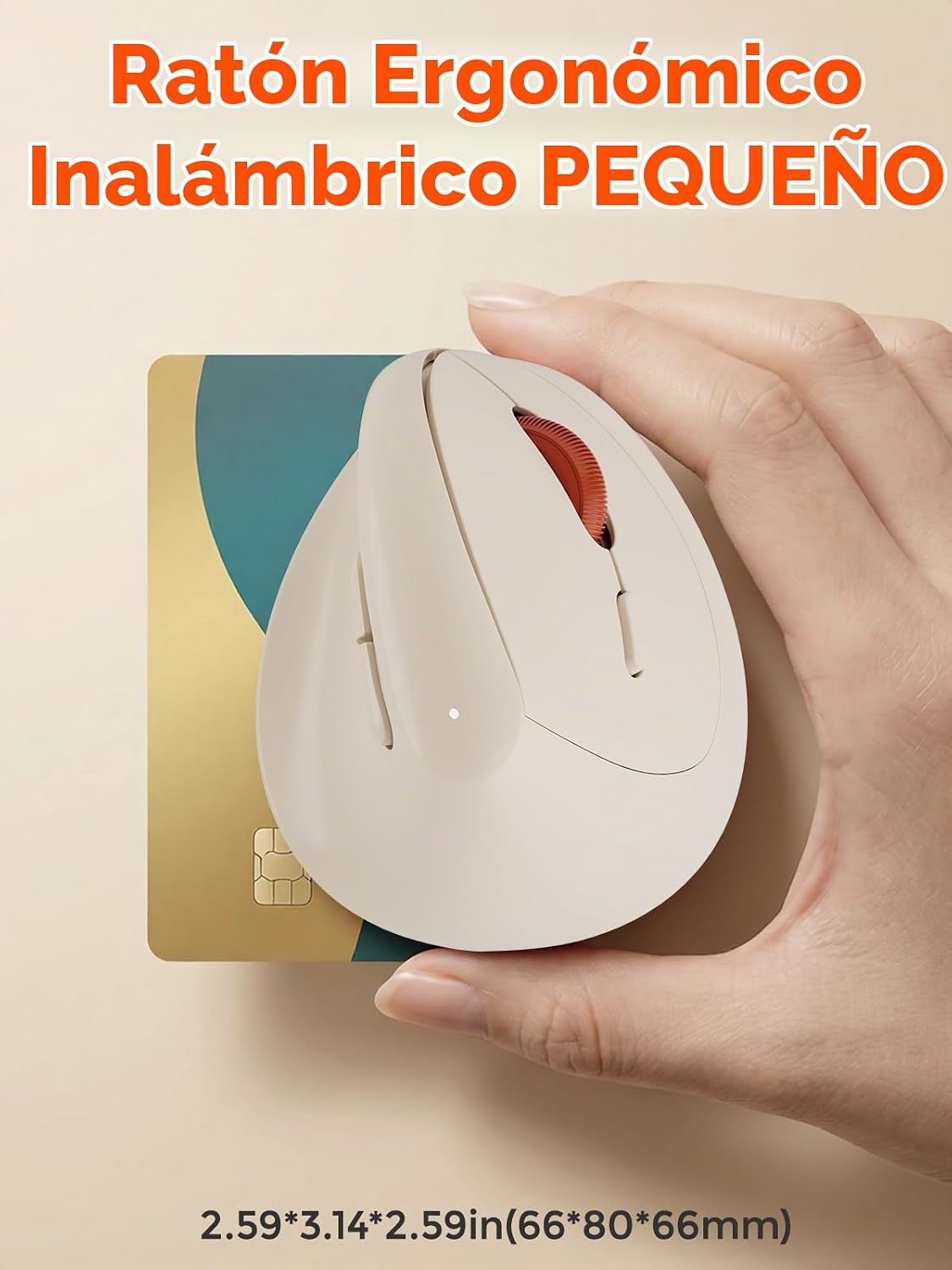 Ratón inalámbrico vertical ergonómico DAREU para manos pequeñas | D...