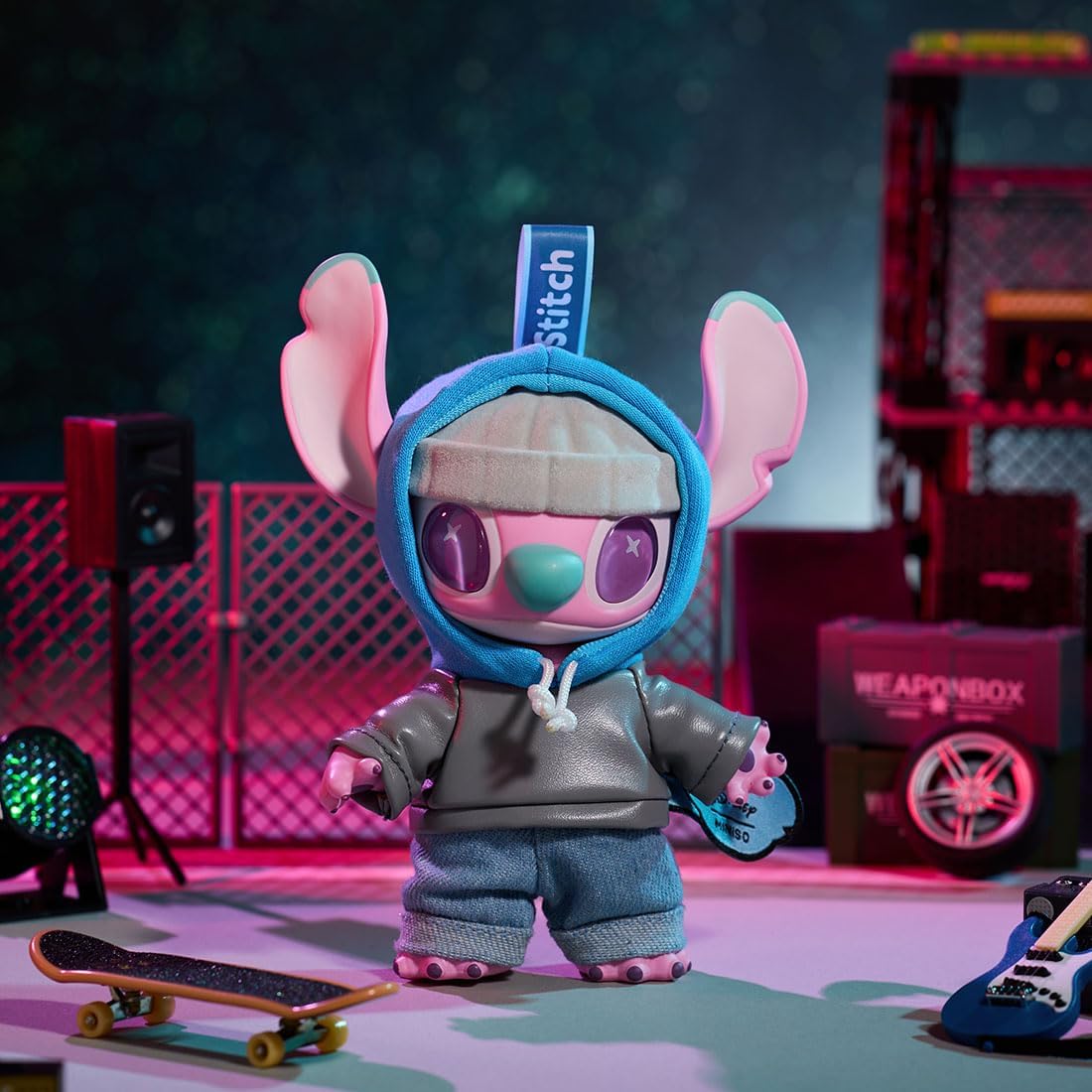MINISO Disney Stitch GenZ Street Collection - Figura Sorpresa de Ll...