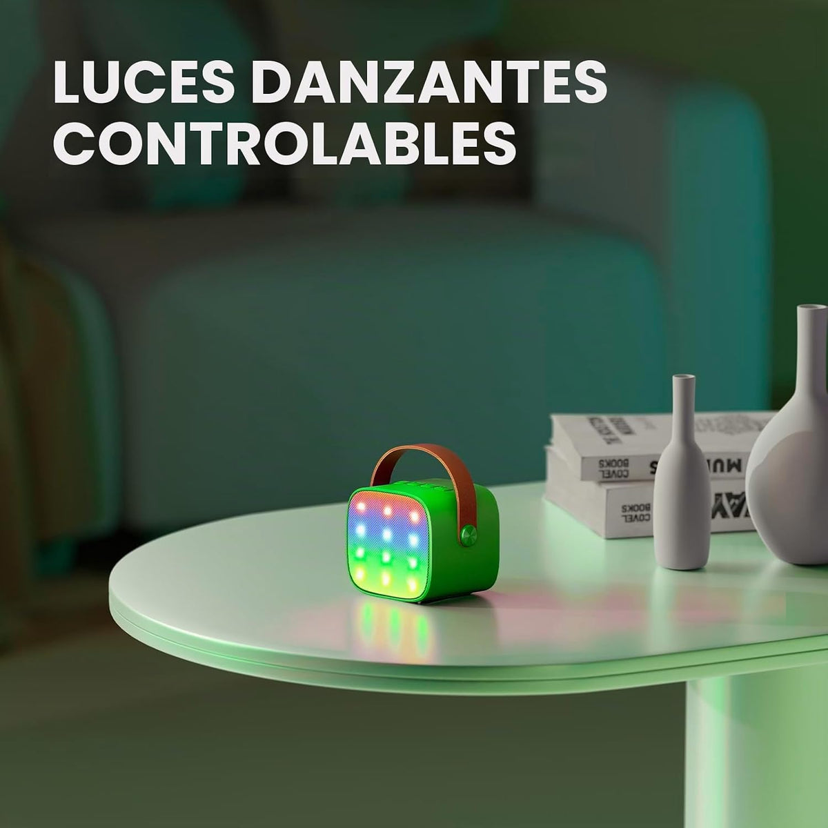 YLL Mini Máquina de Karaoke para Niños y Adultos, Altavoz Bluetooth...
