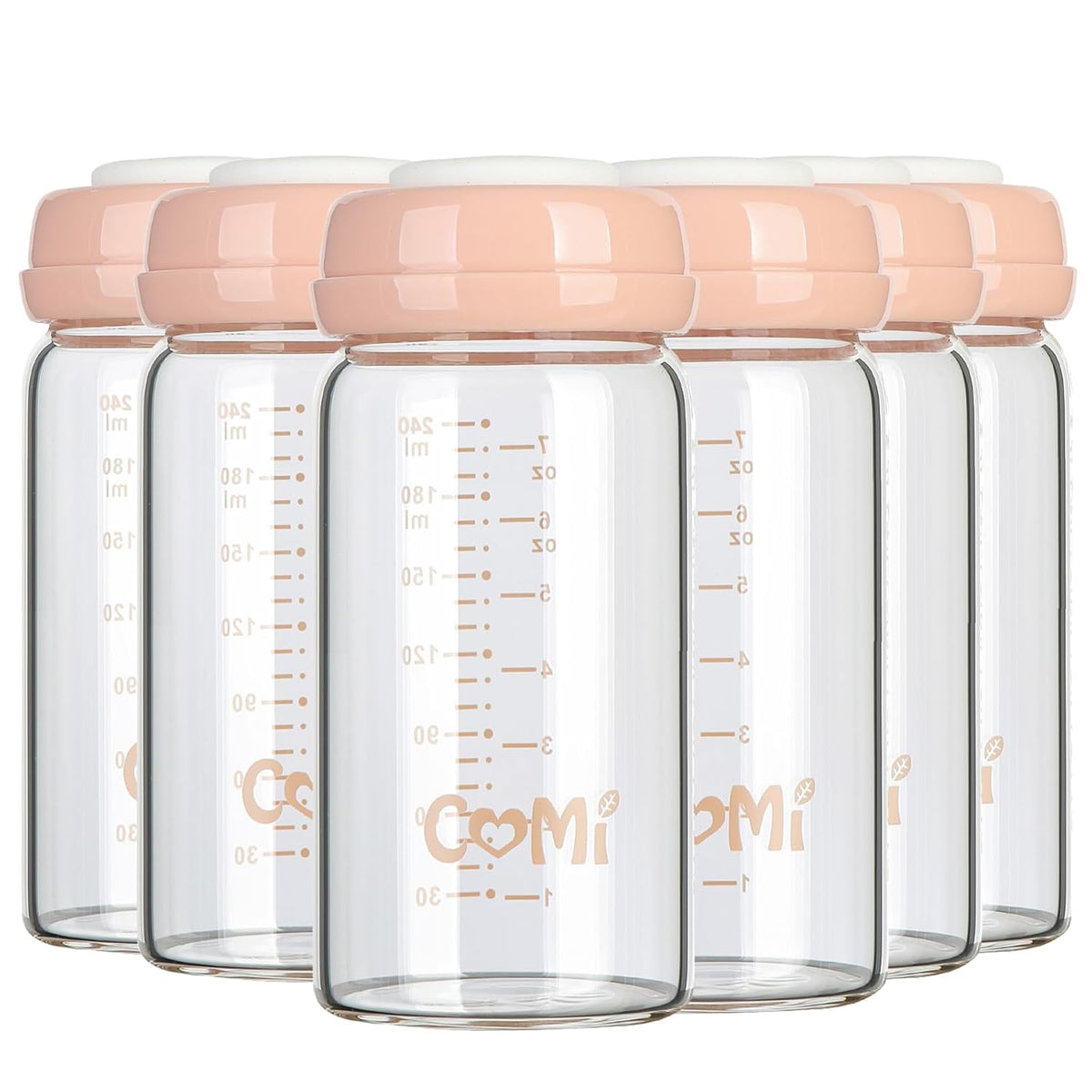 COMI Botella de Almacenamiento y Recolección de Leche Materna de Cu...