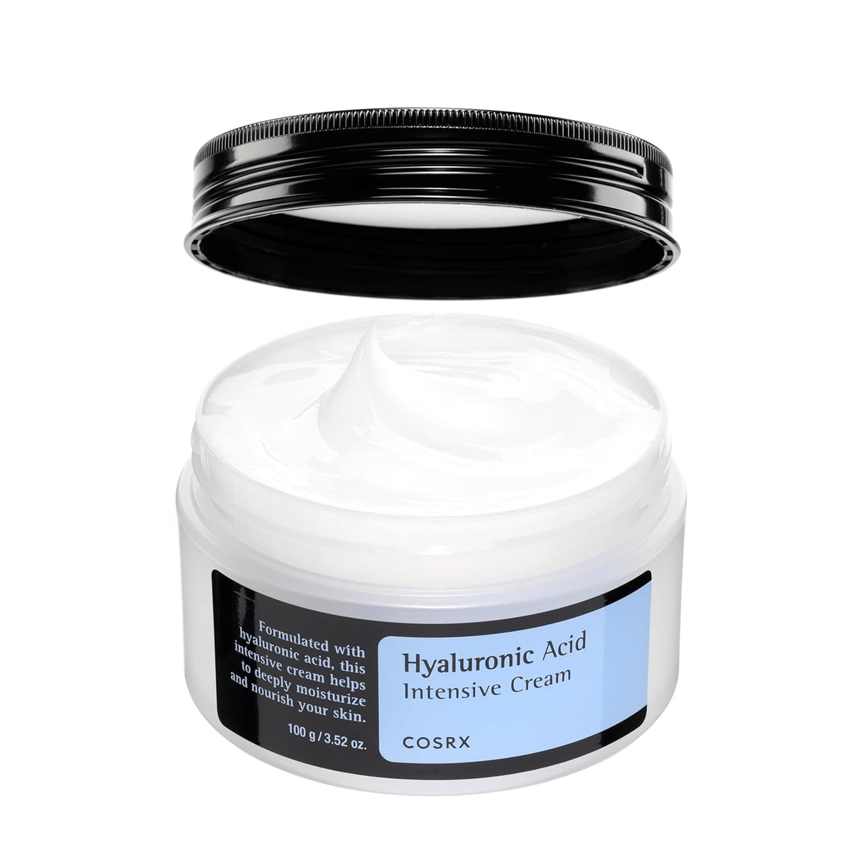 COSRX Crema de ácido hialurónico, hidratante diario para pieles sen...