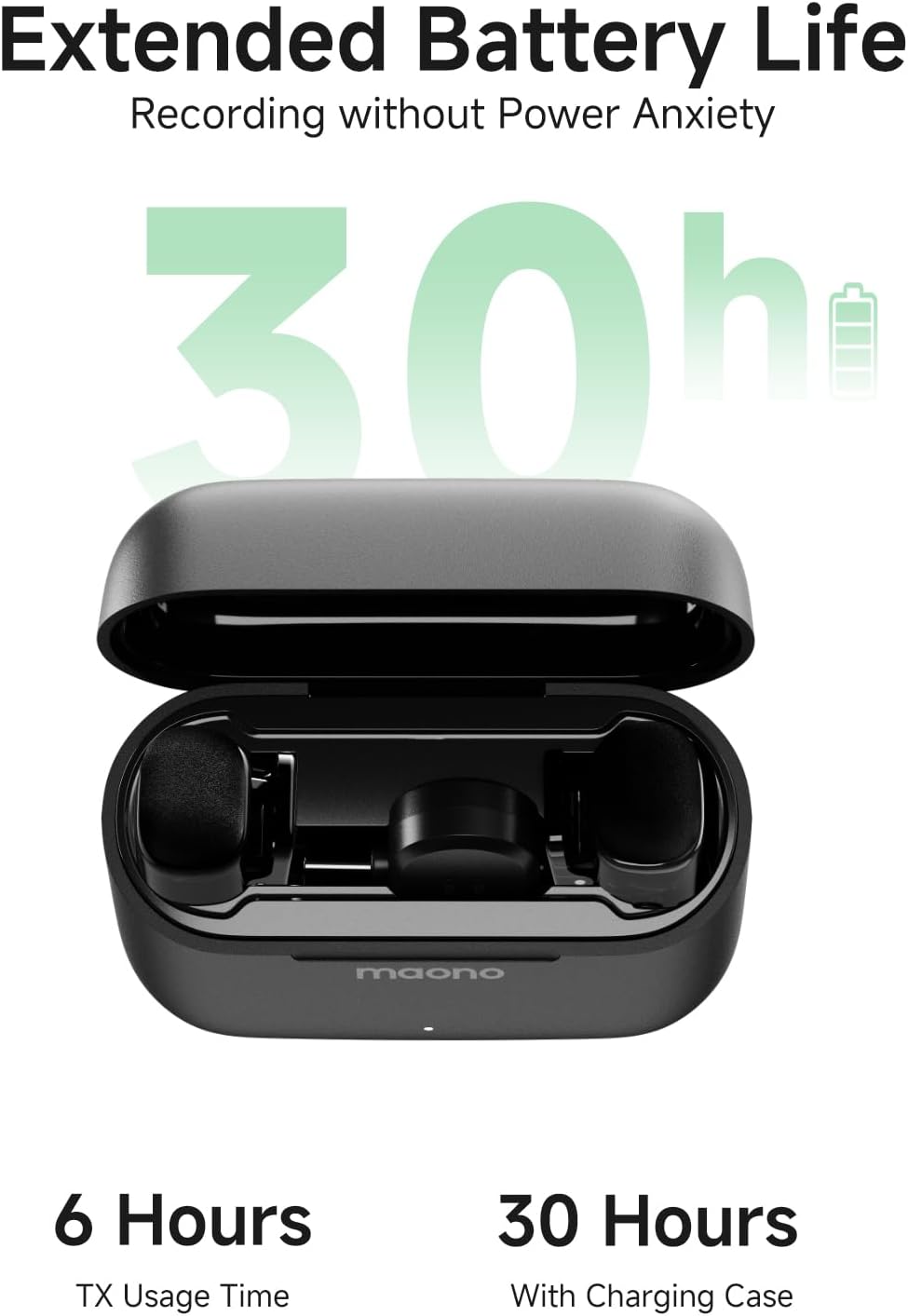 MAONO T1 Mini micrófono de solapa para iPhone con conector Lightnin...