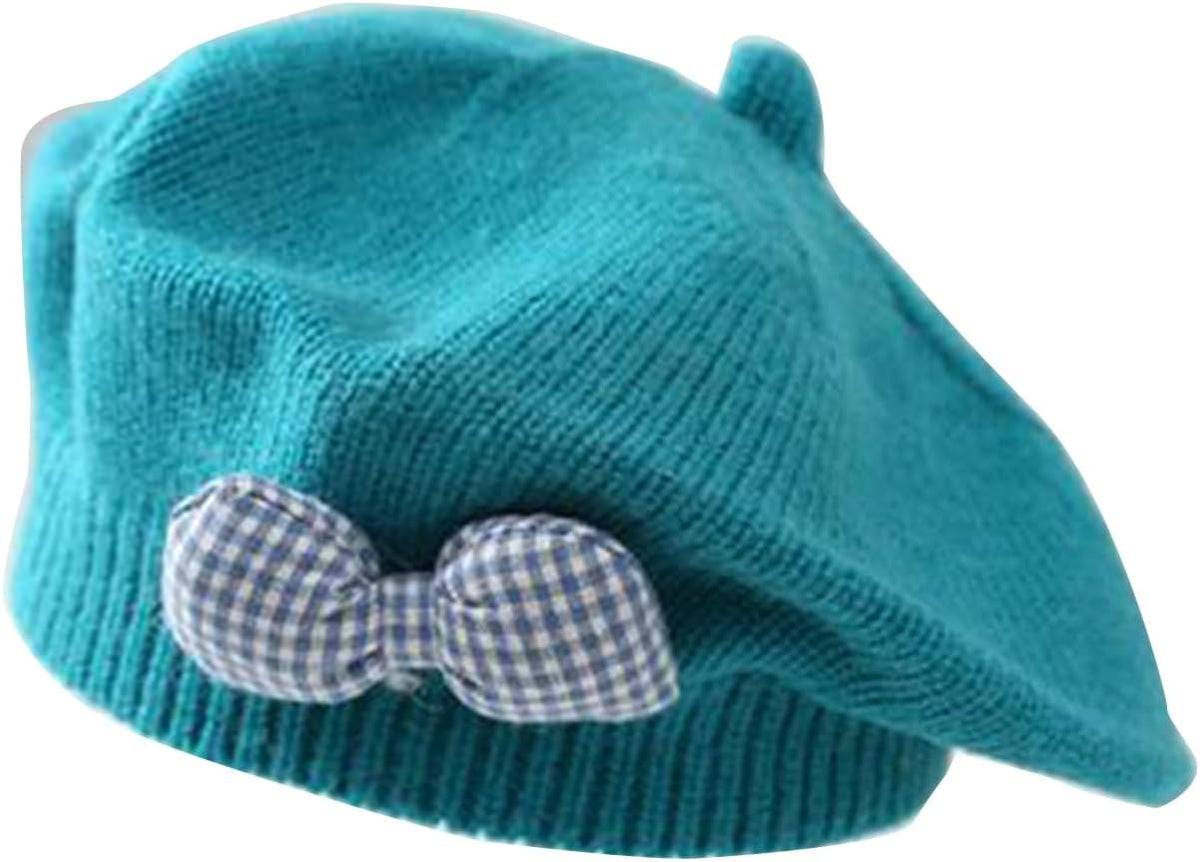Thereisno Boina de punto linda para niña, gorro suave y cómodo, ele...